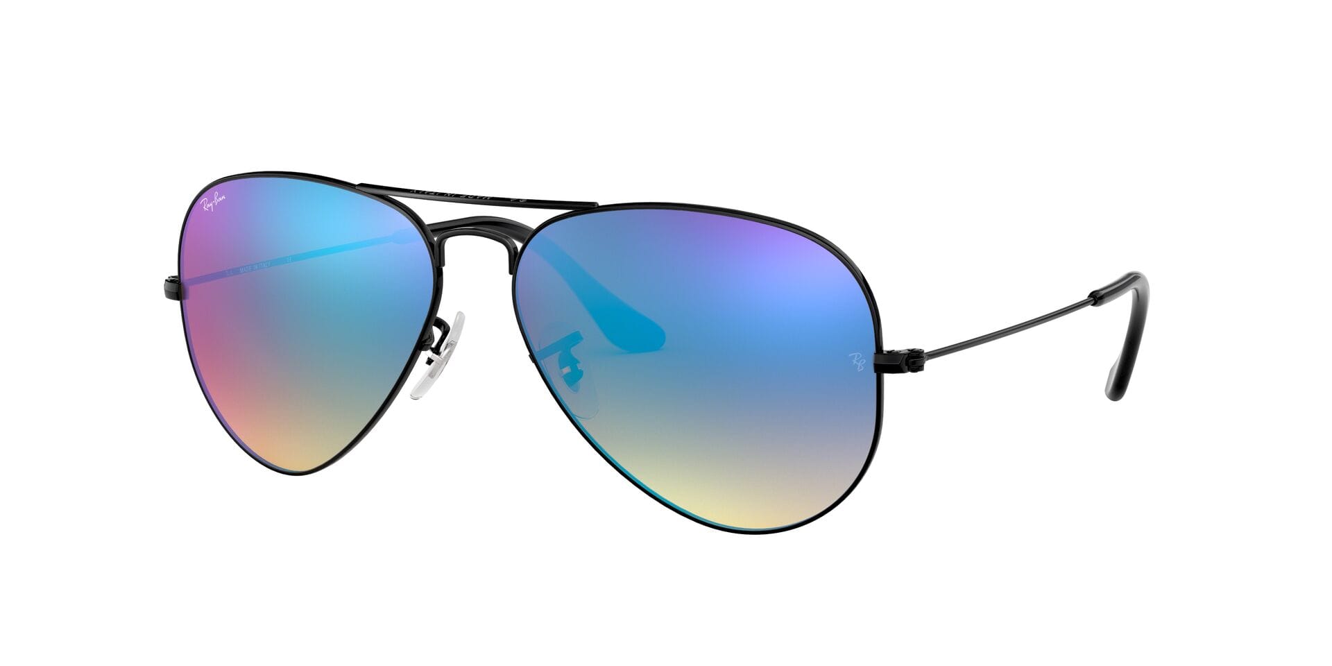 Rayban RB3025 Sunglass Black Male Full Metal — Black frame