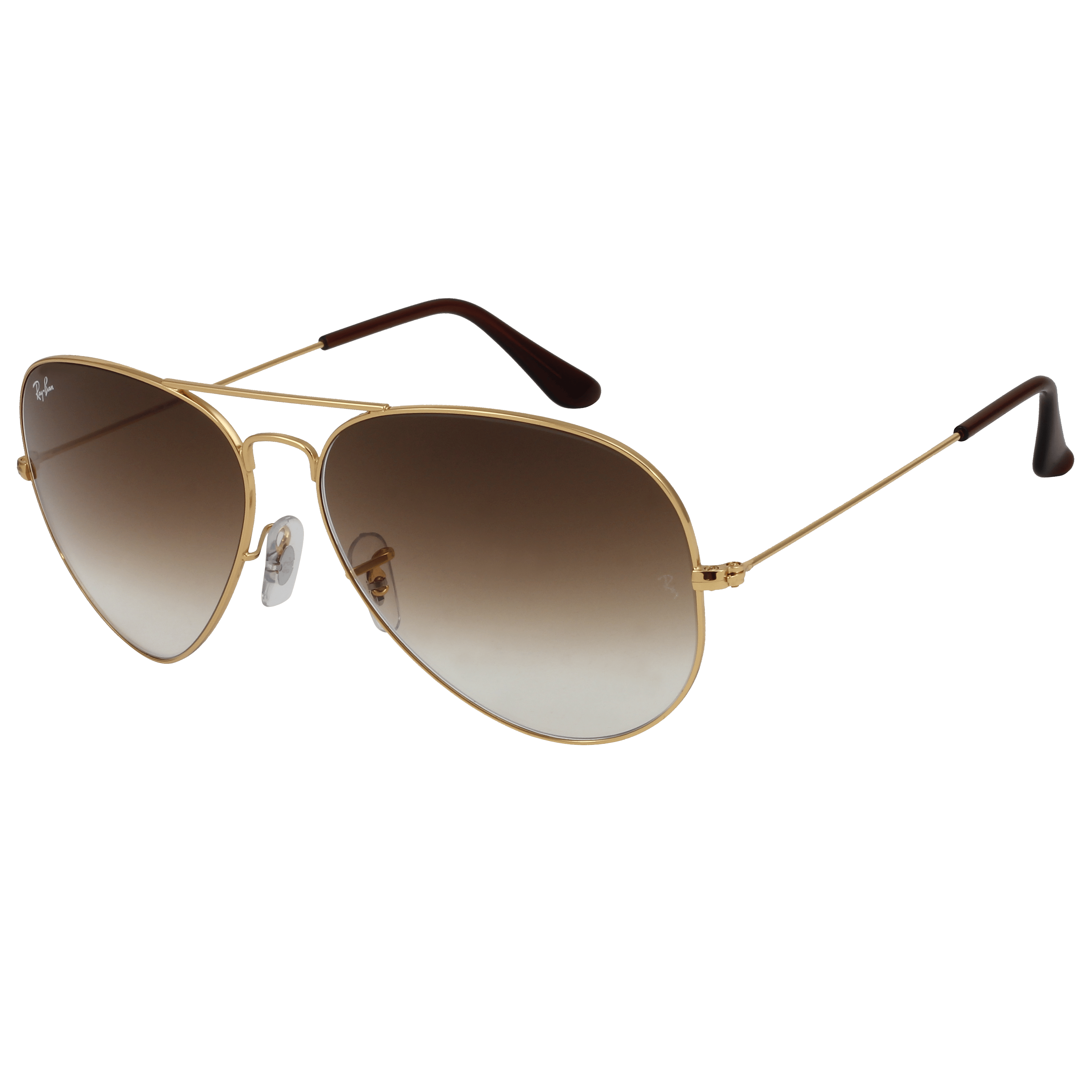 Rayban RB 3025 Sunglass Gold Male Full Metal — Gold frame