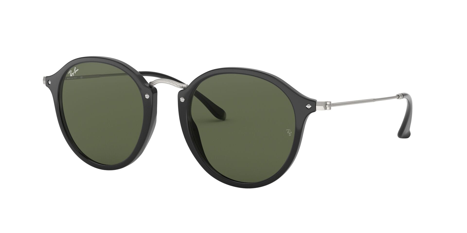 Rayban RB2447 Sunglass Black Male Full Metal — Black frame