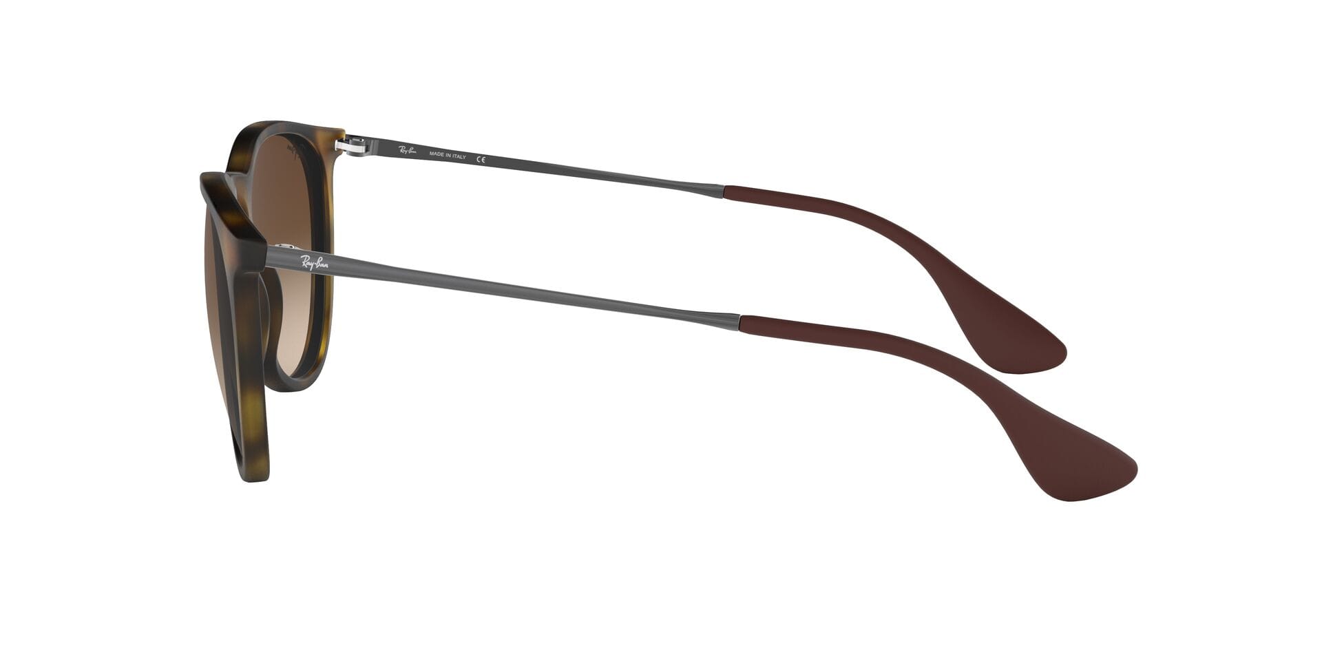 Rayban RB4171 Sunglass Brown Male Full Metal Sunglass — Brown frame — view 3