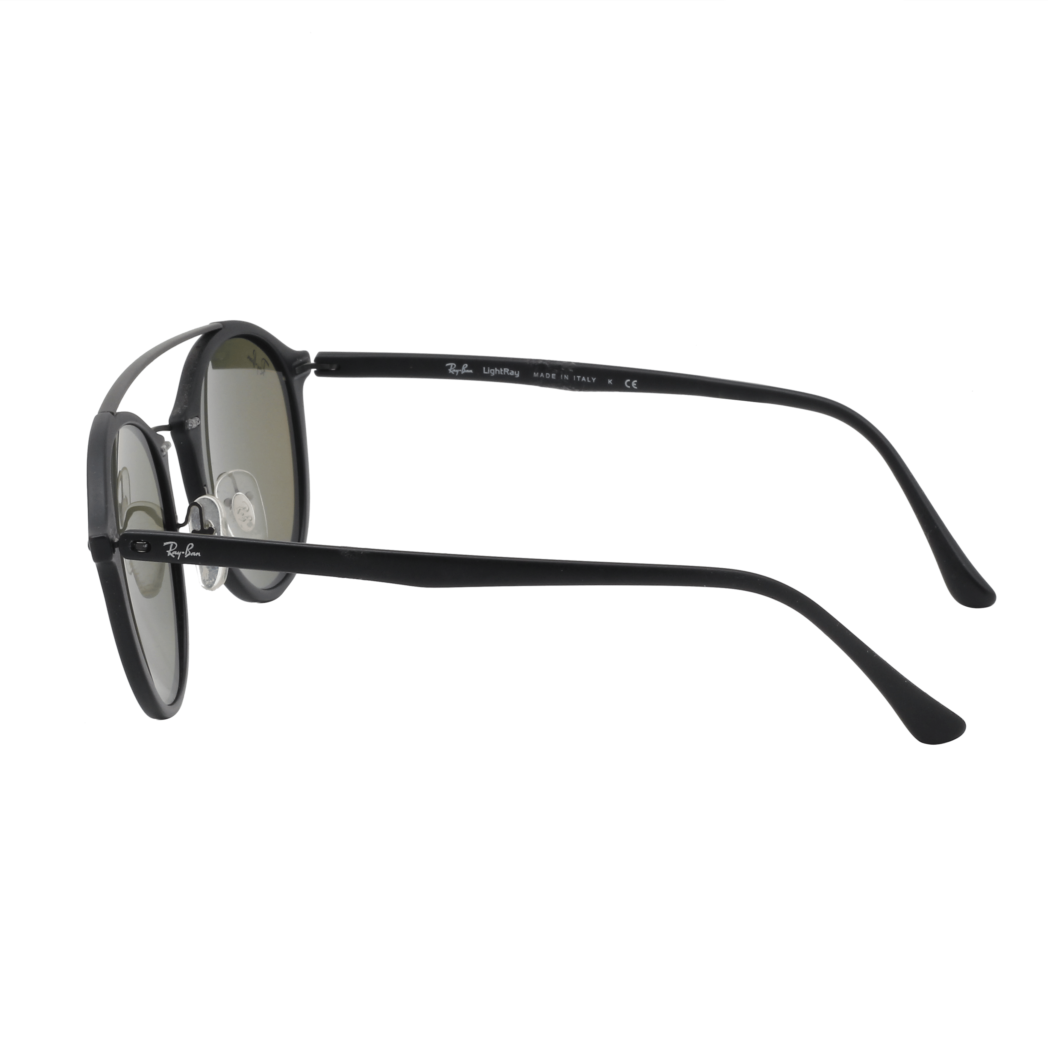 Rayban RB4266 Sunglass Black Male Full Shell Sunglass — Black frame — view 6