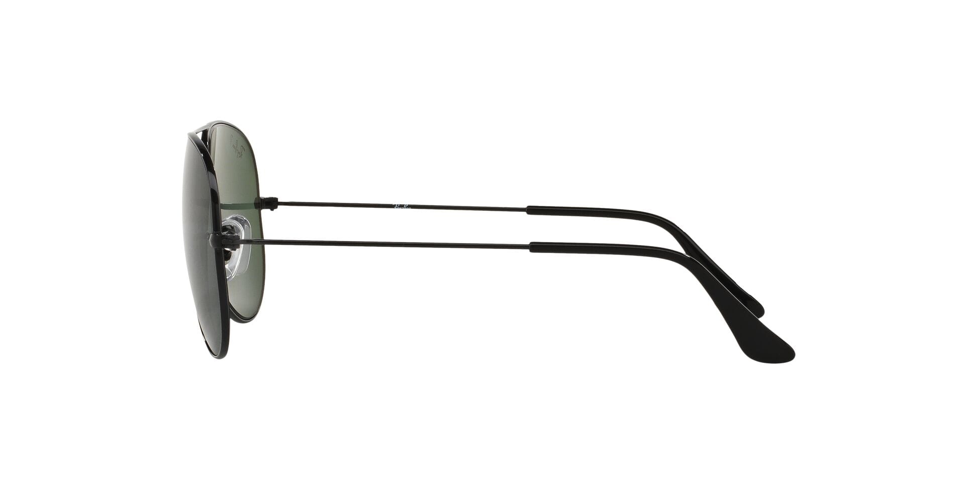 Rayban 0RB3025I Sunglass Black Unisex Metal Sunglass — Black frame — view 3