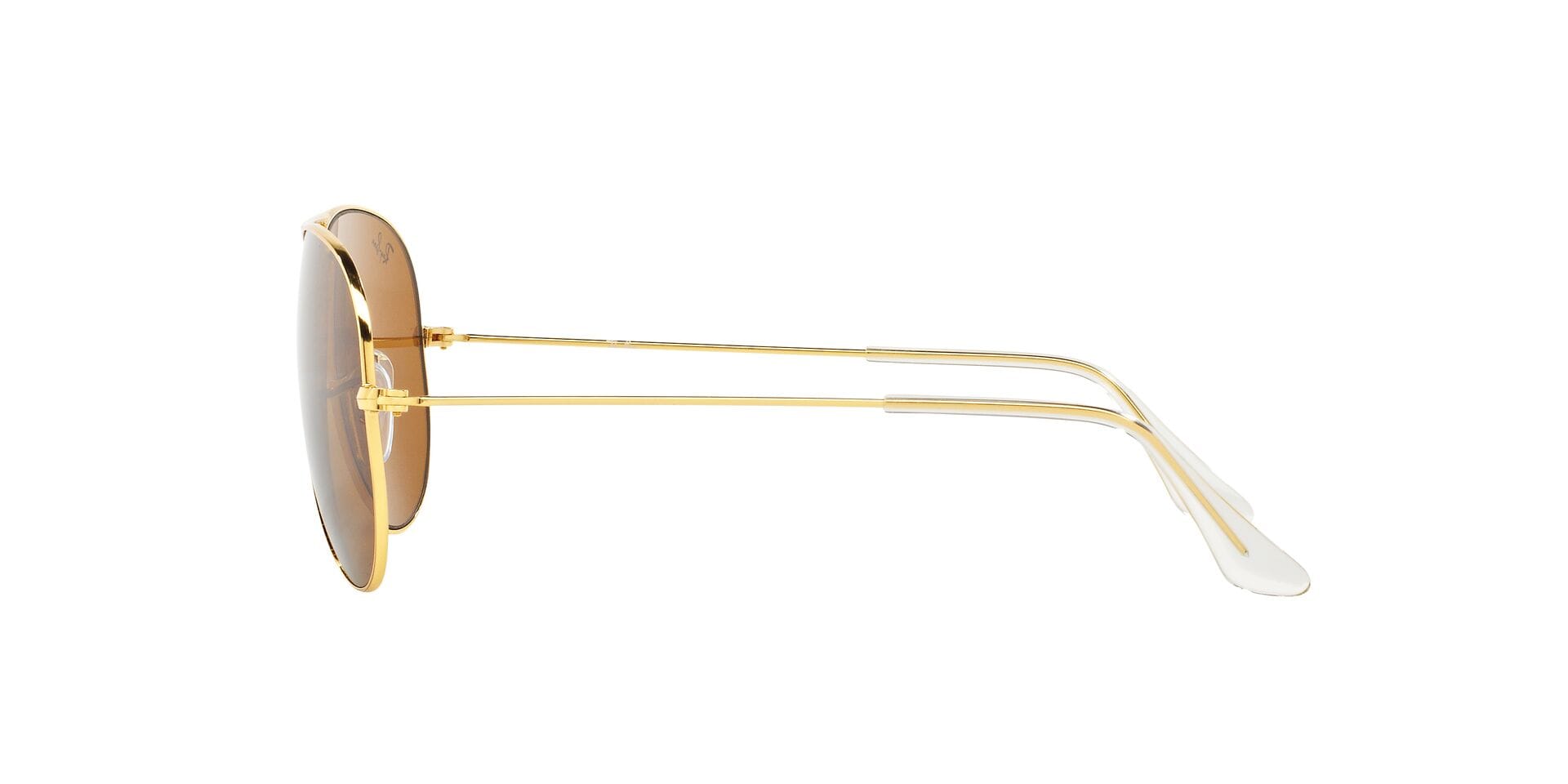 Rayban RB 3025 Sunglass Gold Male Full Metal Sunglass — Gold frame — view 3