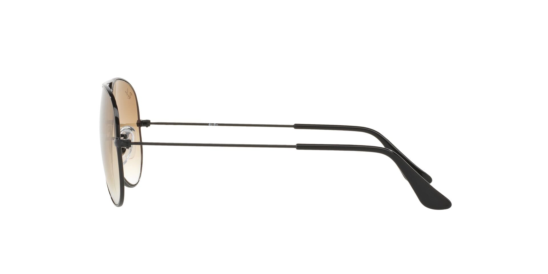 Rayban 0RB3025I Sunglass Black Male 0 Metal Sunglass — Black frame — view 3