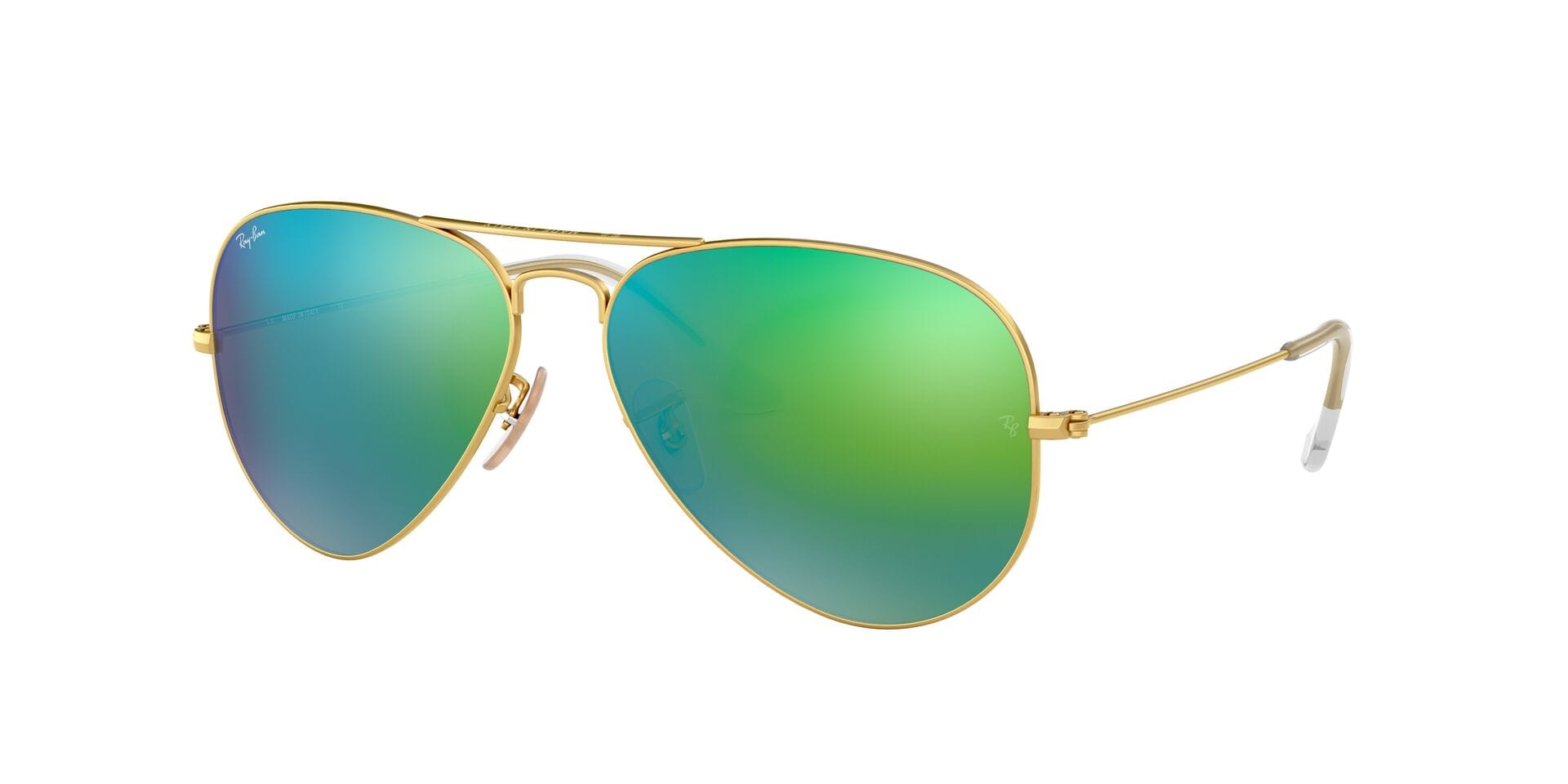 Rayban RB 3025 Sunglass Gold Male Full Metal — Gold frame
