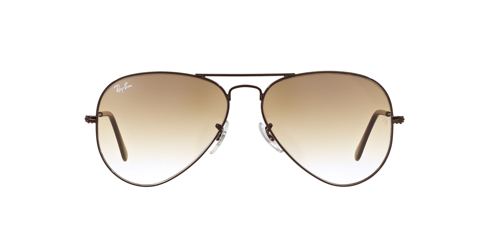 Rayban 0RB3025I Sunglass Brown Unisex Metal Sunglass — Brown frame — view 2