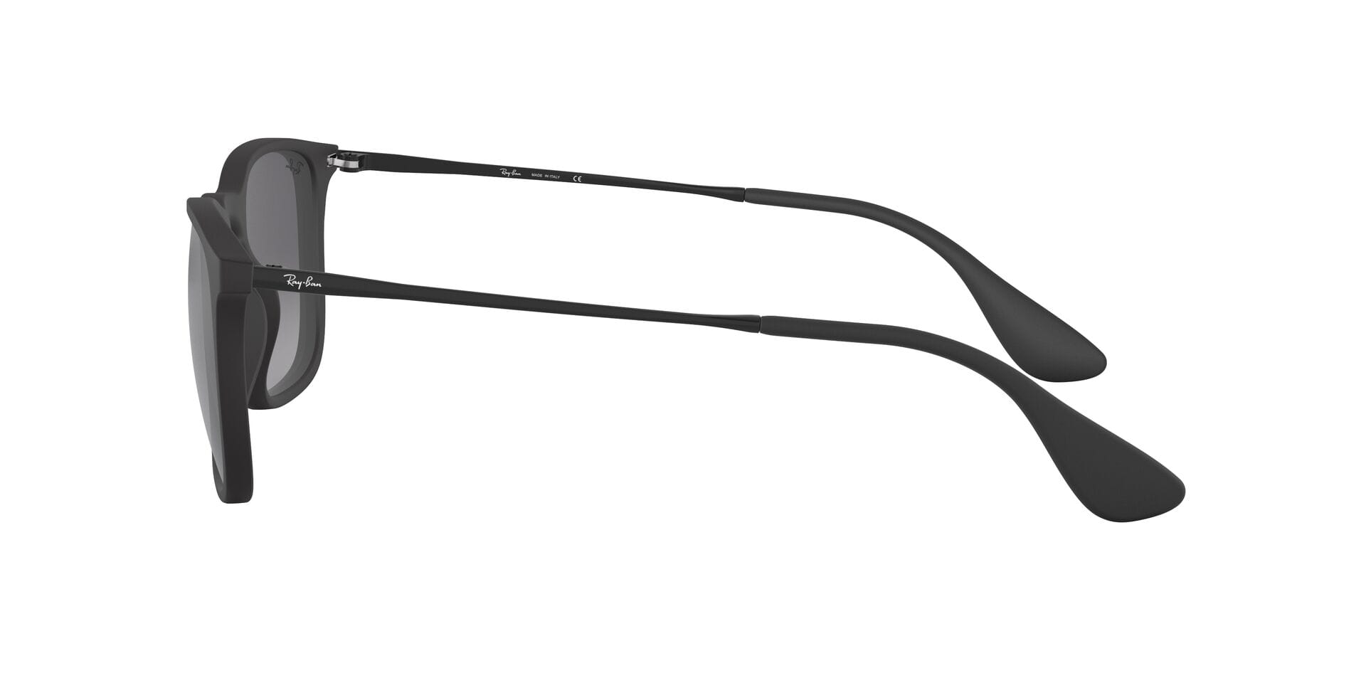 Rayban 0RB4187 Sunglass Black Female Full Metal Sunglass — Black frame — view 3