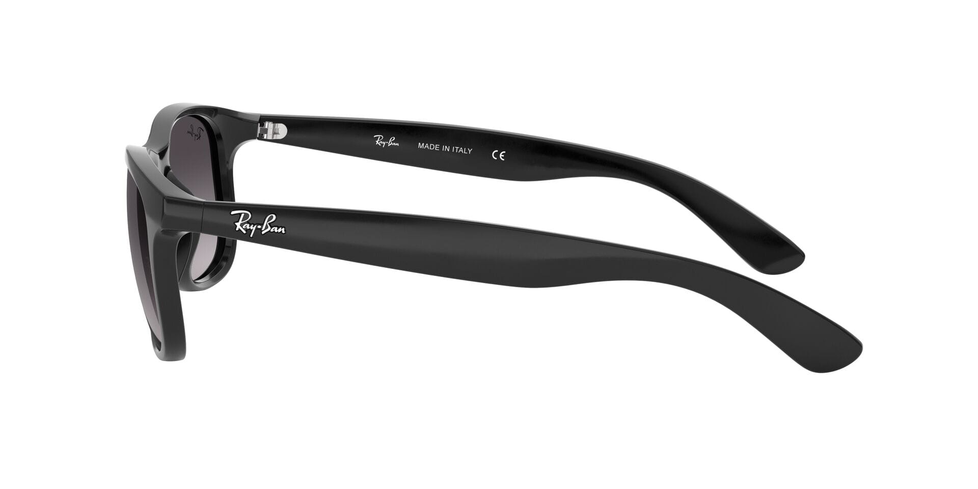 Rayban 0RB4202 Sunglass Black Unisex Full Shell Sunglass — Black frame — view 3