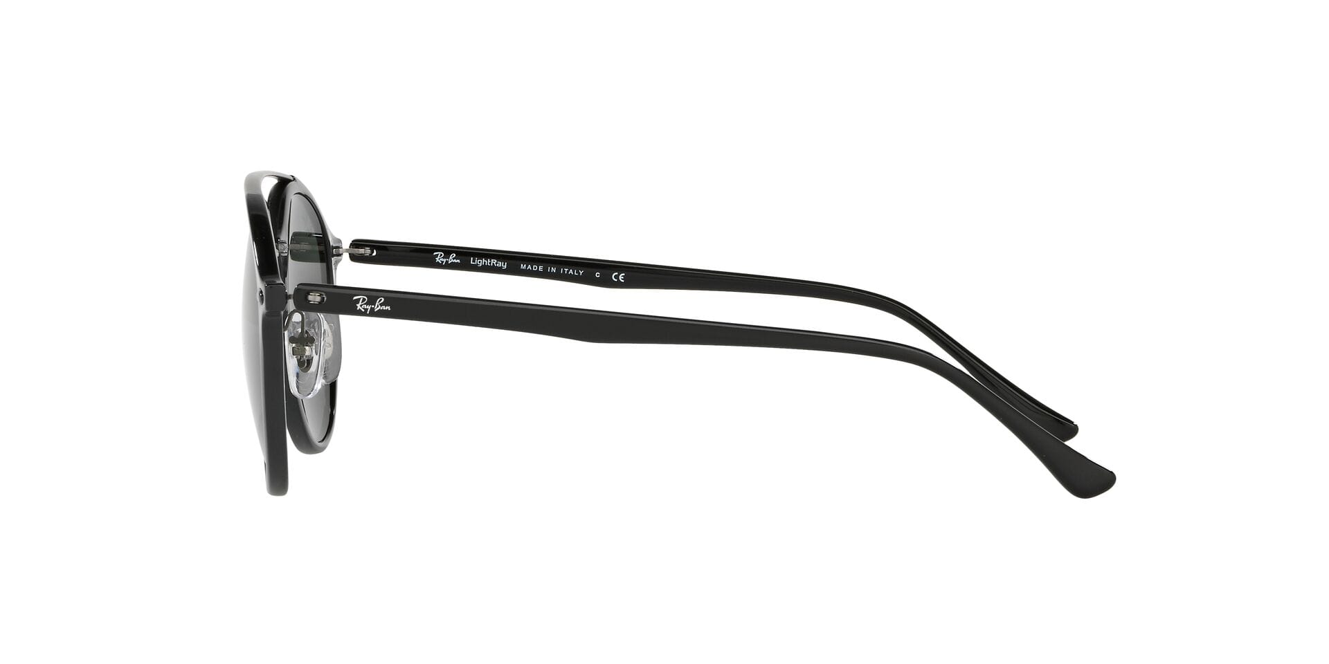 Rayban RB 4266 Sunglass Black Male Full Shell Sunglass — Black frame — view 3