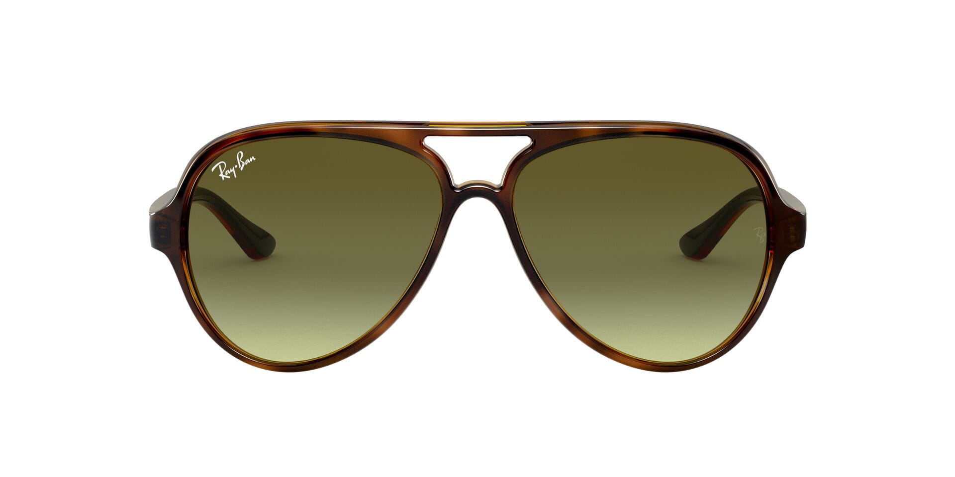 Rayban RB4125 Sunglass Brown Male Full Shell Sunglass — Brown frame — view 2