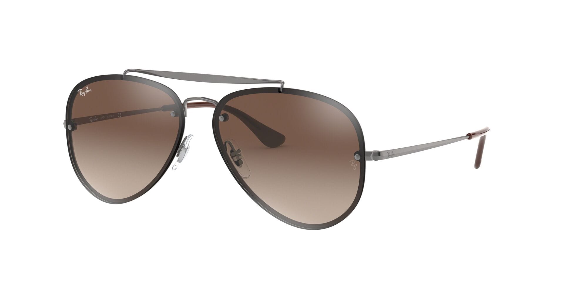 Rayban RB3584N Sunglass Gun Metal Male Full Metal Sunglass — Gun Metal frame — view 1