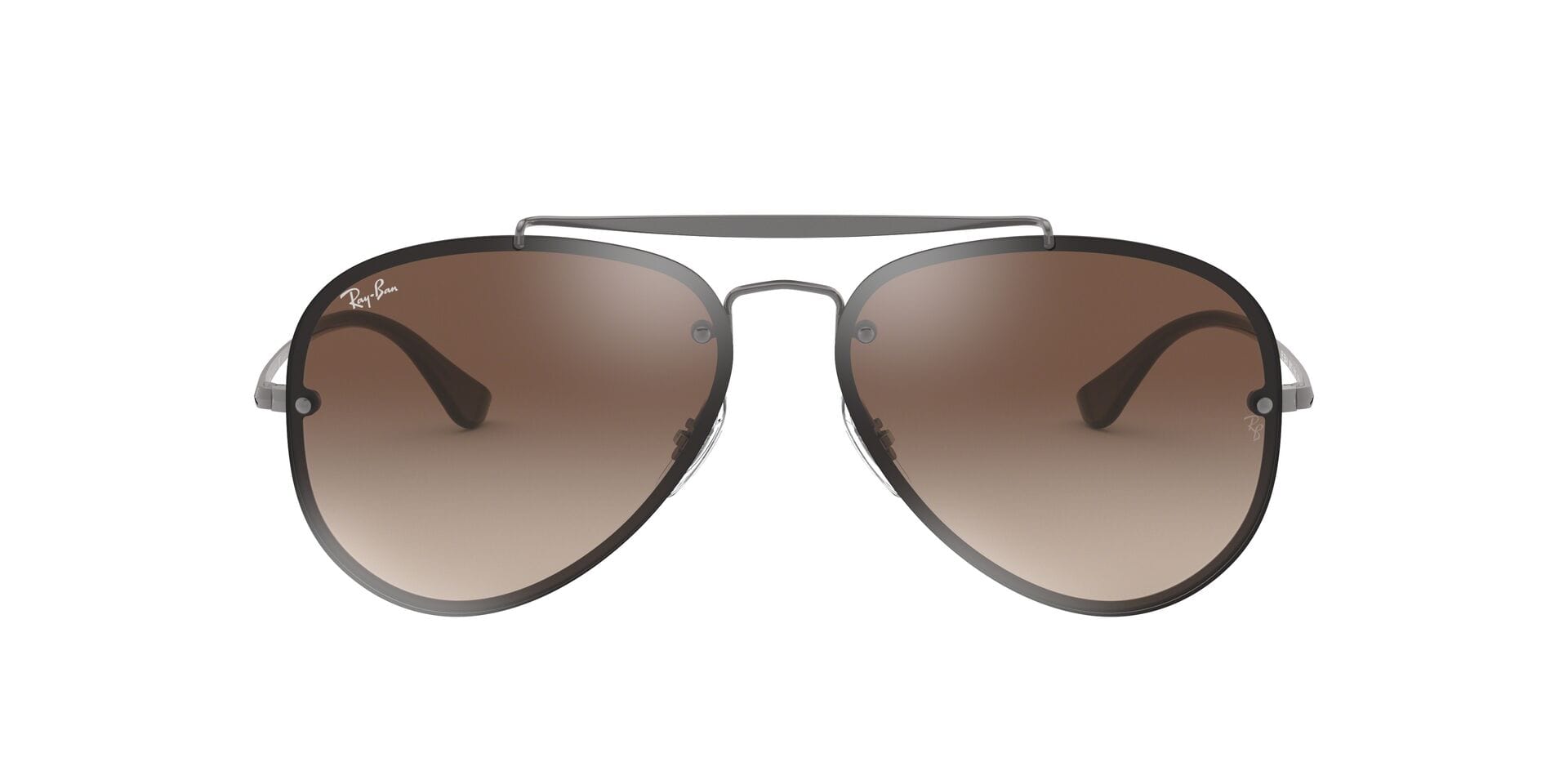Rayban RB3584N Sunglass Gun Metal Male Full Metal Sunglass — Gun Metal frame — view 2