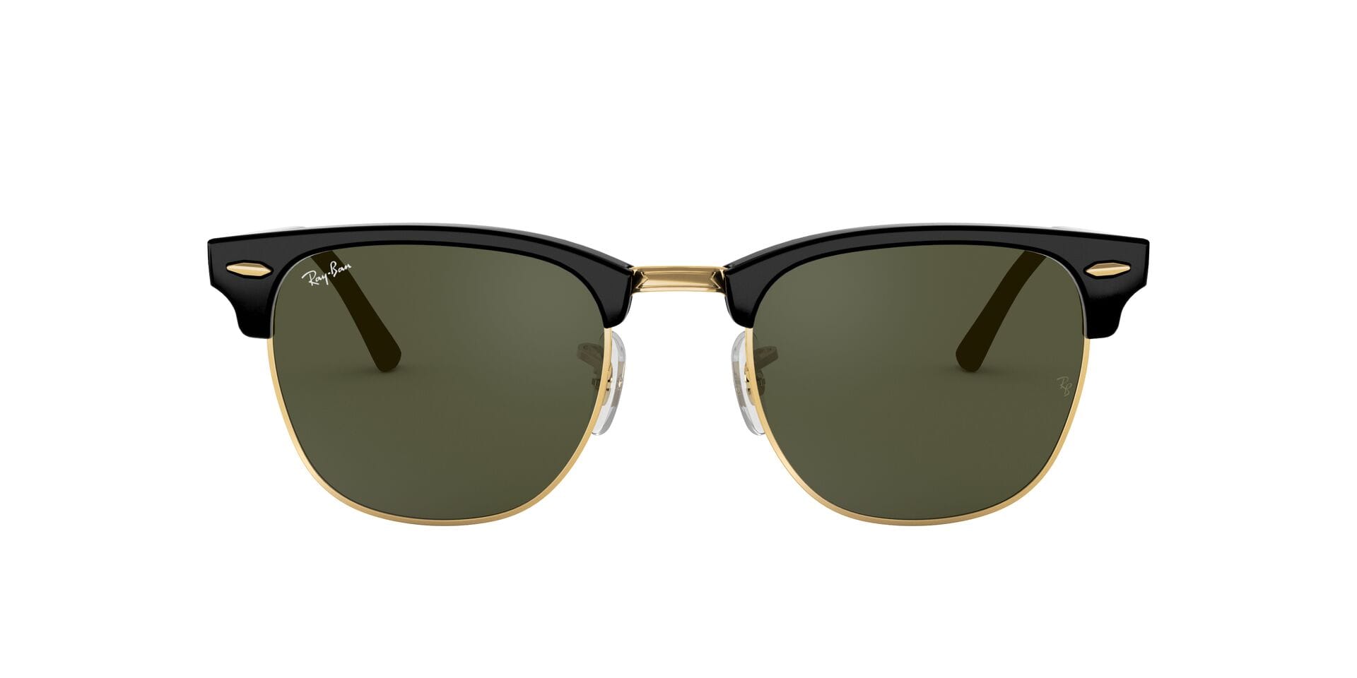 Rayban RB 3016 Sunglass Gold Male Full Shell Sunglass — Gold frame — view 2