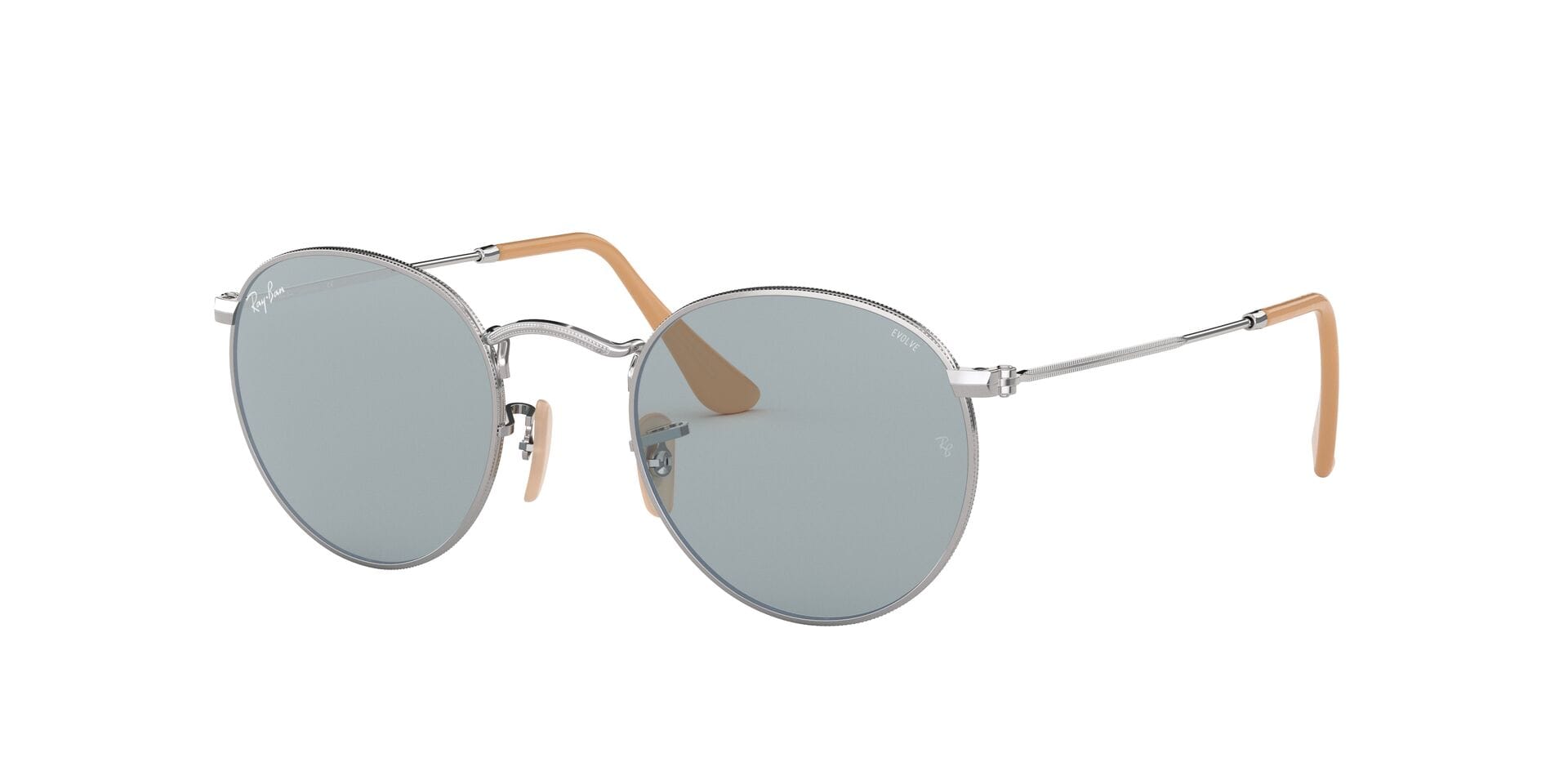 Rayban RB 3447 Sunglass Silver Male Full Metal