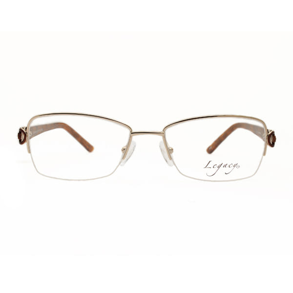 Inspira 3415D/3415N Frame Gold Female Supra Metal Frame — Gold frame — view 2