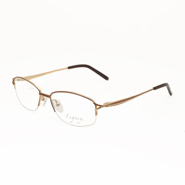 Inspira 8815D/8815N Frame Brown Female Supra Metal Frame — Brown frame — view 1