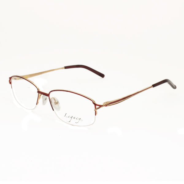 Inspira 8815D/8815N Frame Maroon Female Supra Metal Frame — Maroon frame — view 1