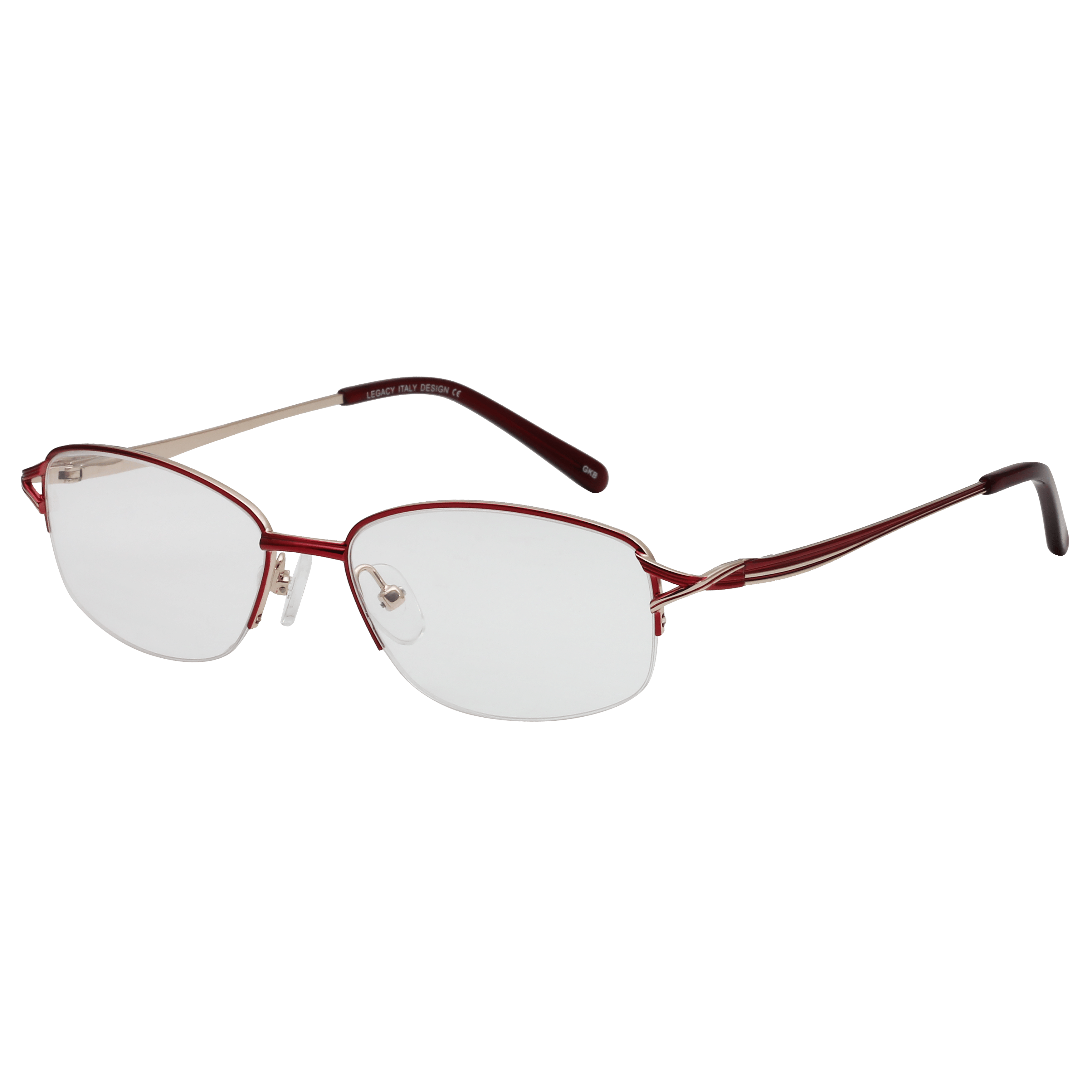 Inspira 8815D/8815N Frame Maroon Female Supra Metal — Maroon frame