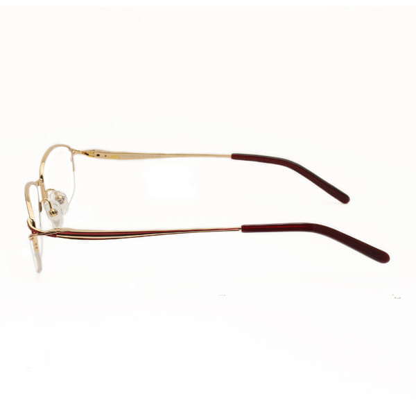 Inspira 8815D/8815N Frame Maroon Female Supra Metal Frame — Maroon frame — view 3