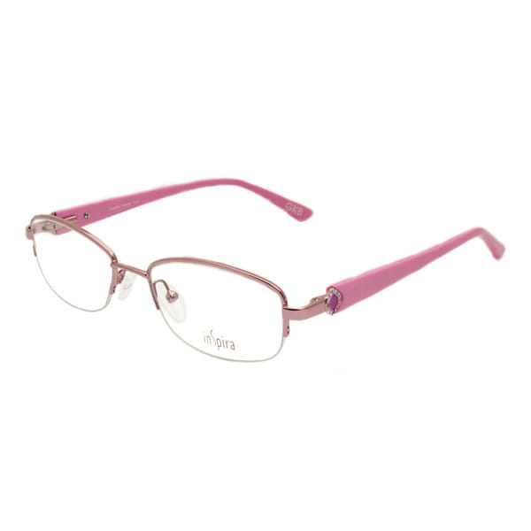 Inspira CR1101/3316CO/3316D Frame Pink Female Supra Shell Frame — Pink frame — view 1