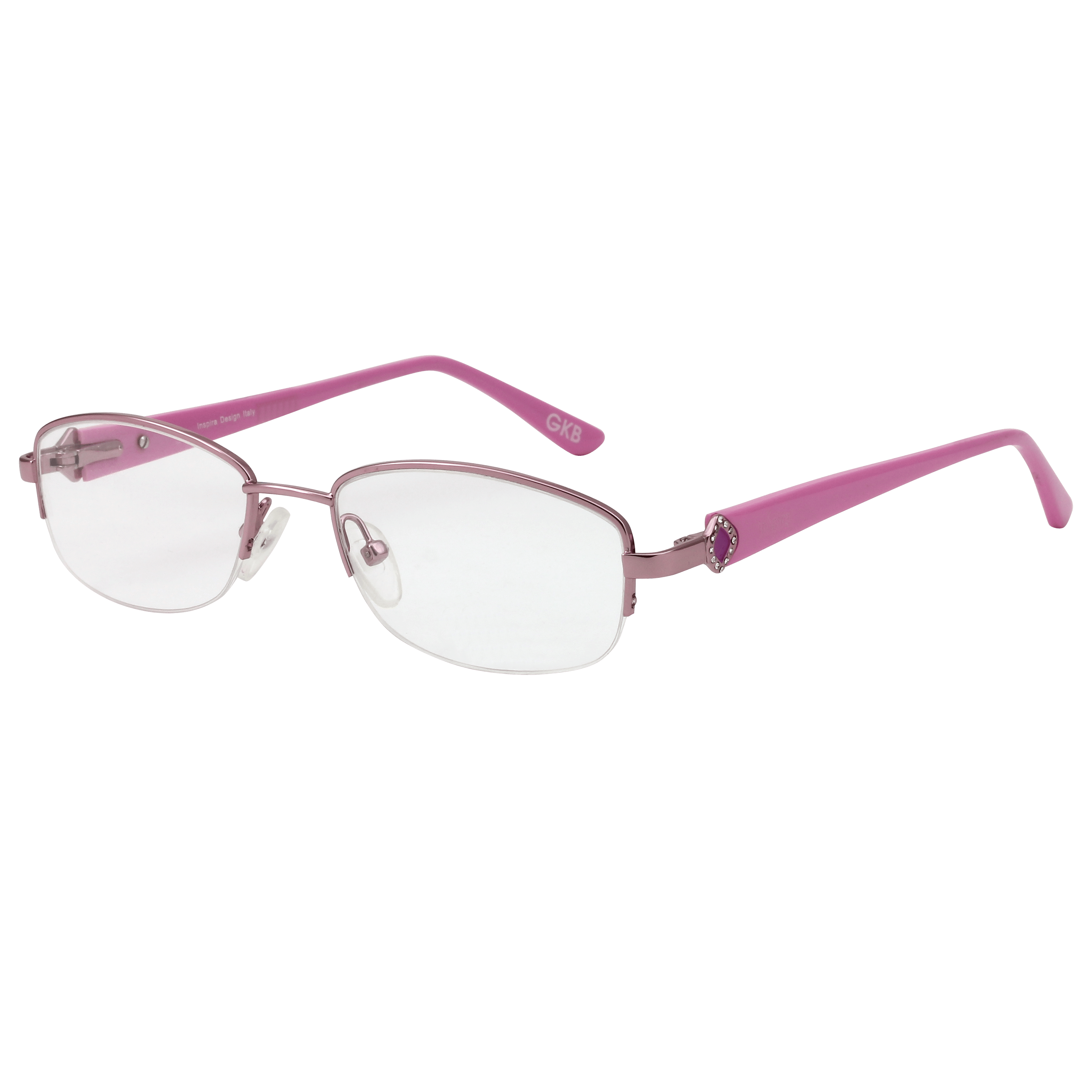 Inspira CR1101/3316CO/3316D Frame Pink Female Supra Shell — Pink frame