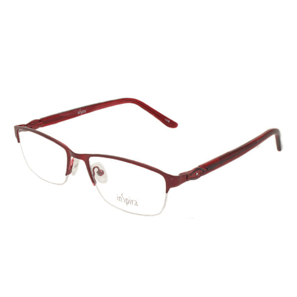 Inspira 4316D Frame Red Female Supra Shell — Red frame