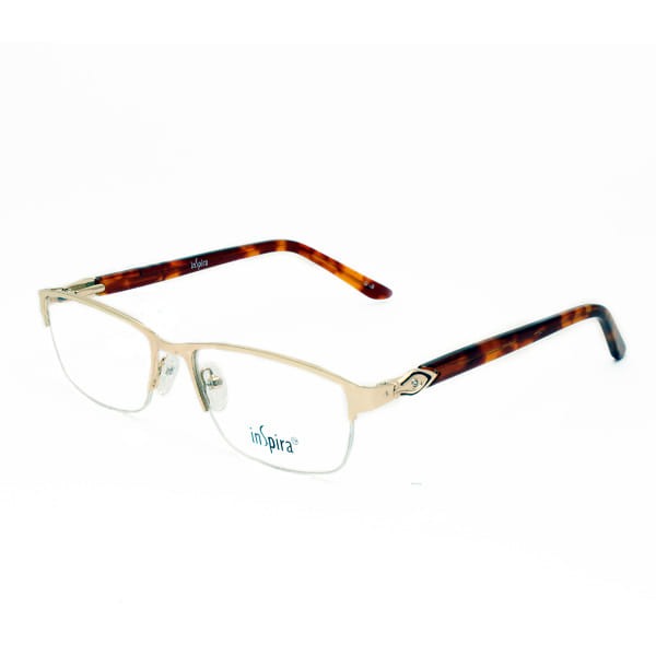 Inspira 4316D Frame Gold Female Supra Shell — Gold frame