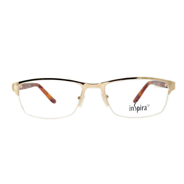 Inspira 4316D Frame Gold Female Supra Shell Frame — Gold frame — view 2