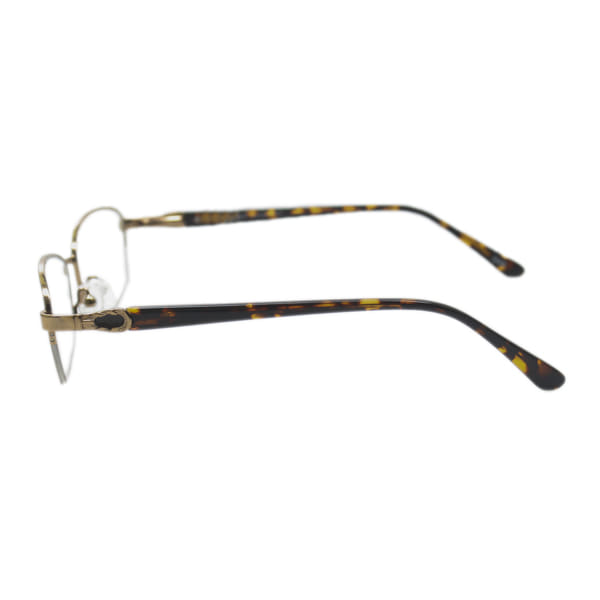 Inspira 1817G Frame Brown Female Supra Metal Frame — Brown frame — view 3