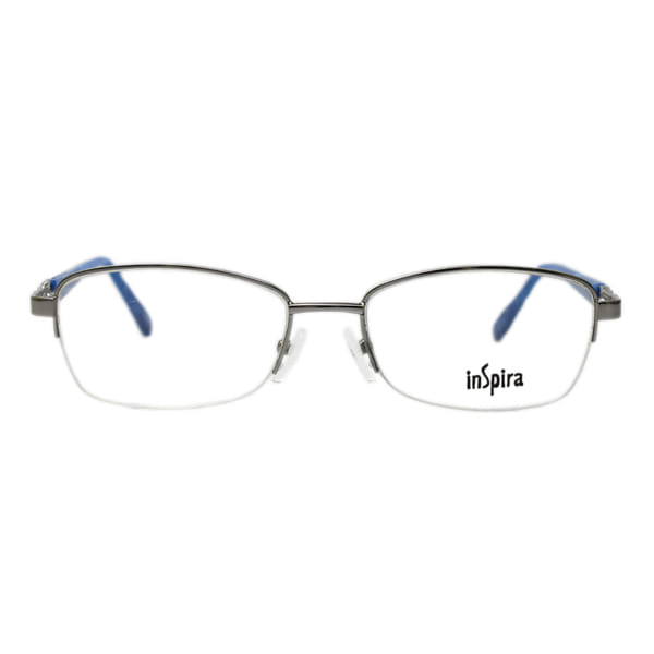 Inspira 1817G Frame Gun Metal Female Supra Metal Frame — Gun Metal frame — view 2