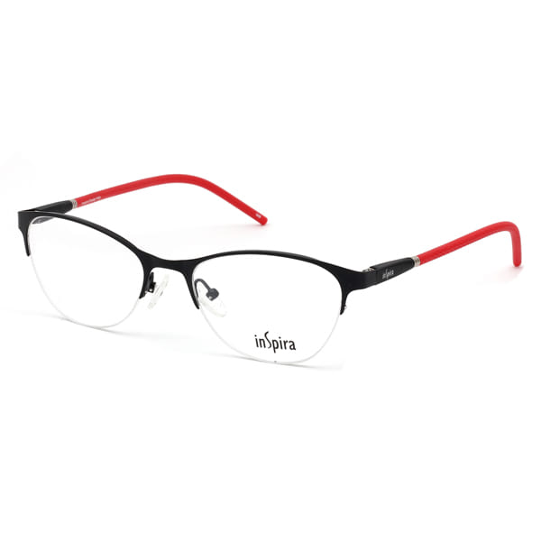 Inspira 2417O Frame Black Female Supra Shell — Black frame