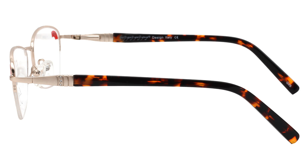 Inspira 2618G Frame Gold Female Supra Metal Frame — view 4