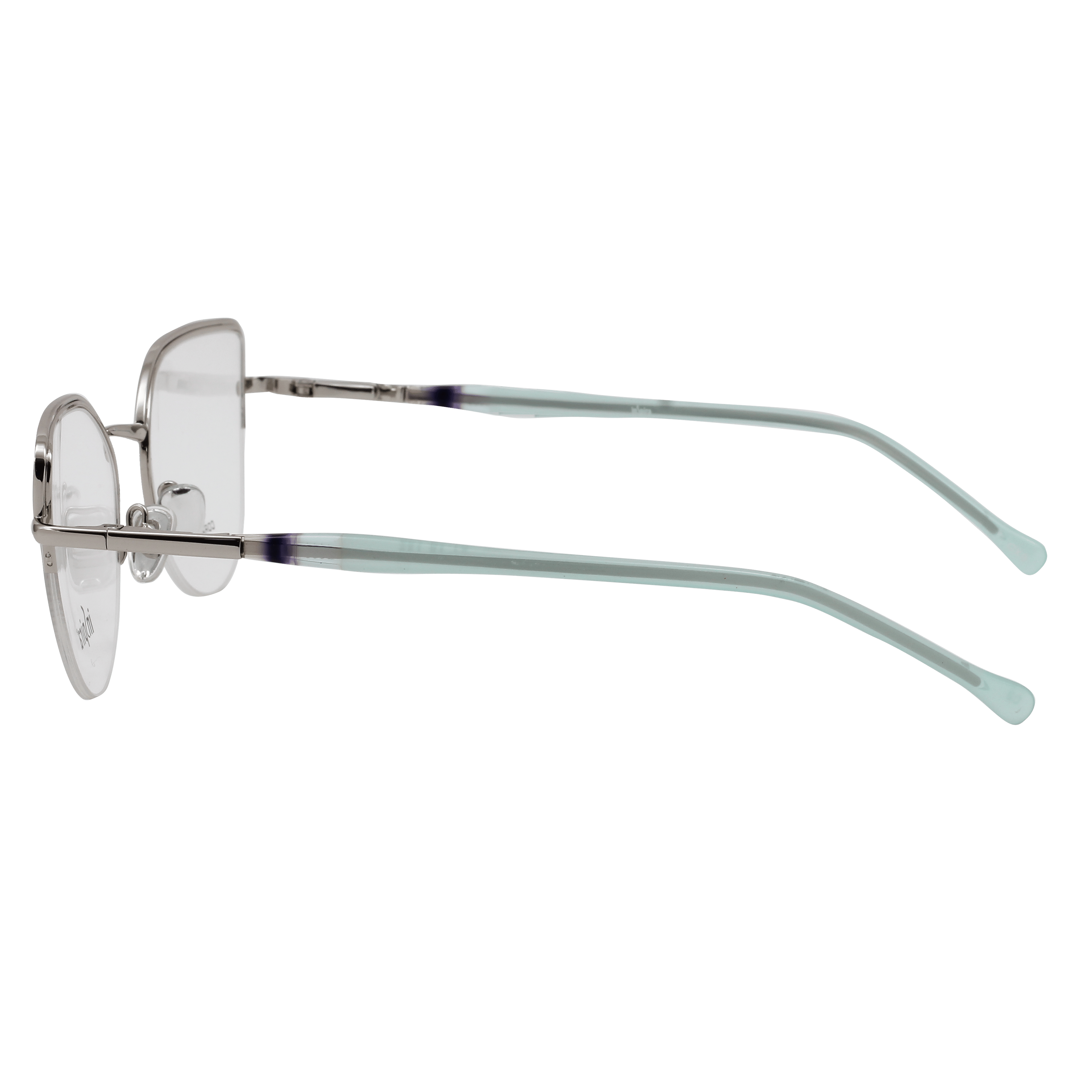 Inspira CORAL SEVEN Frame Silver Female Supra Metal Frame — Silver frame — view 3