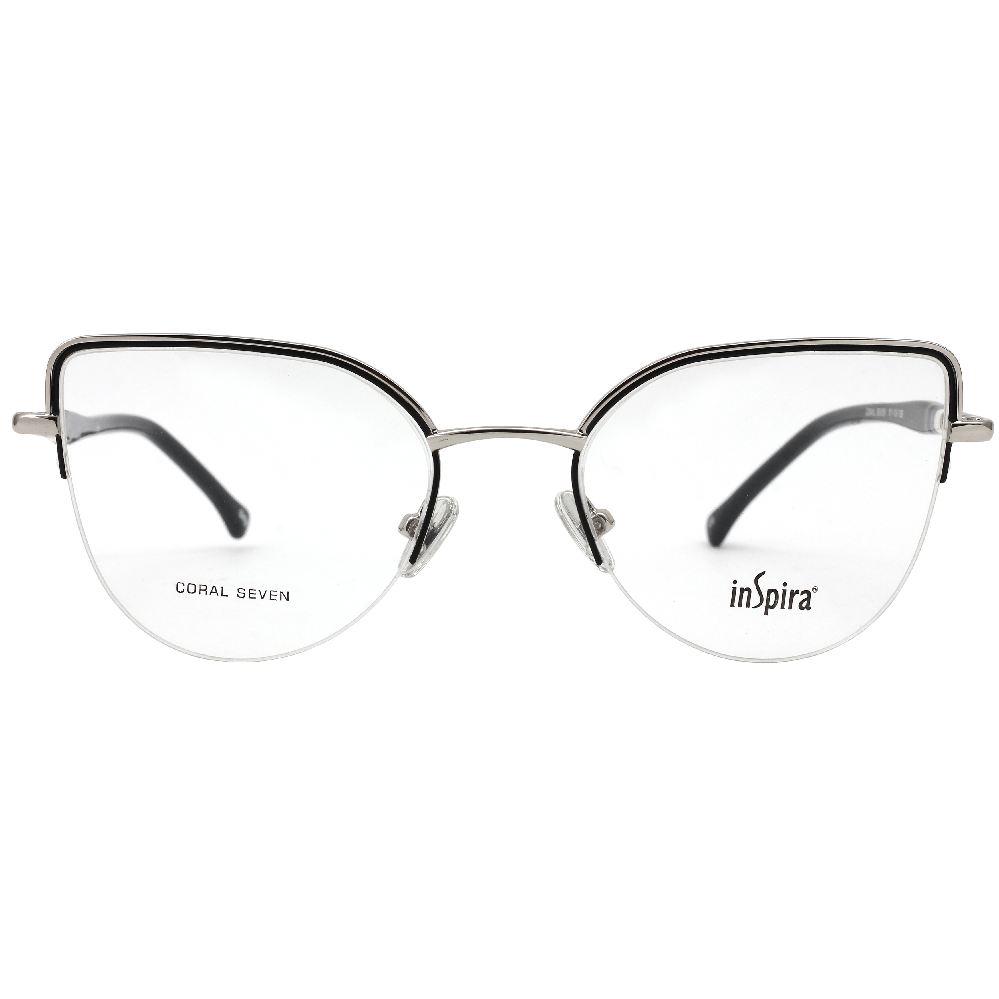 Inspira CORAL SEVEN Frame Gun Metal Female Supra Metal Frame — Gun Metal frame — view 2