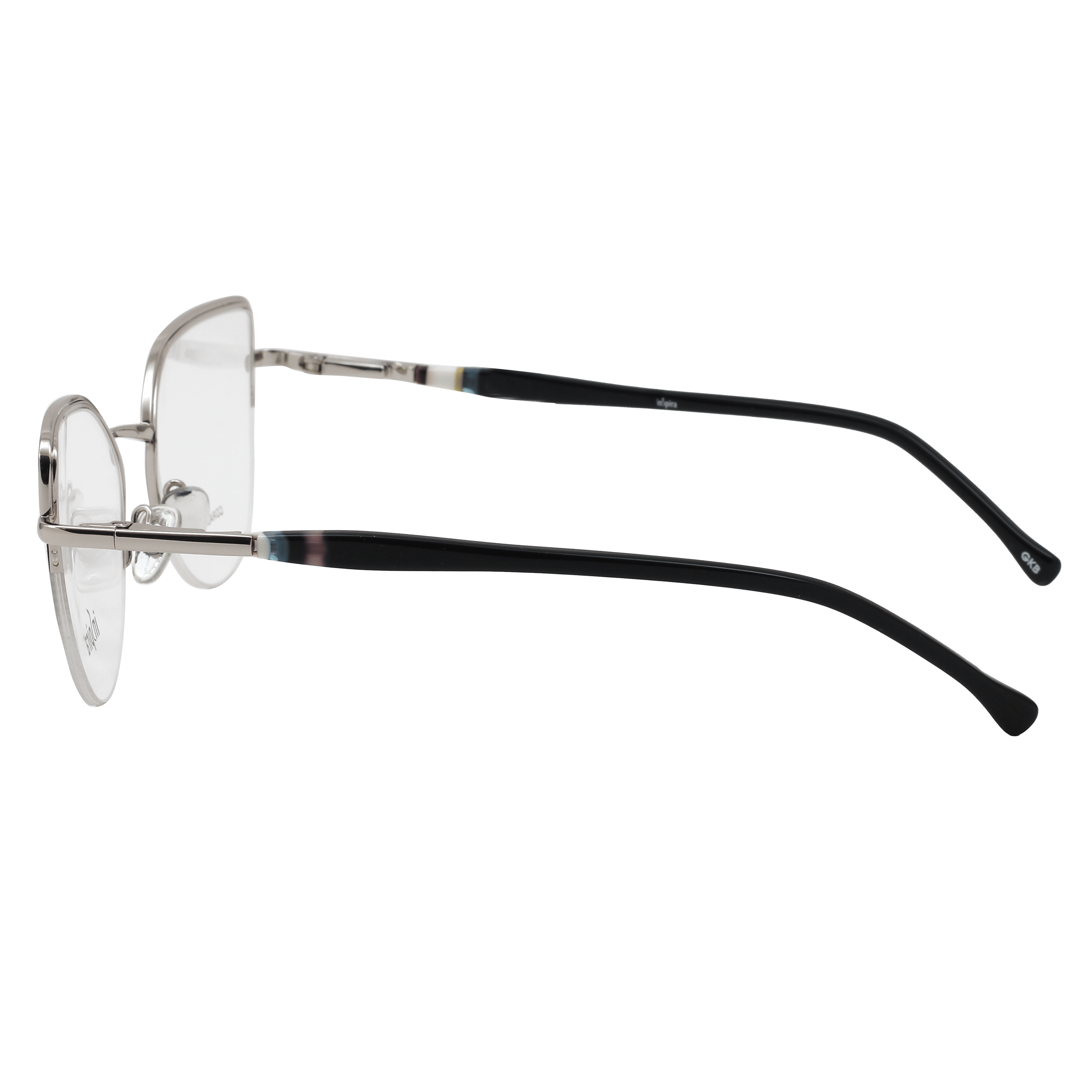Inspira CORAL SEVEN Frame Gun Metal Female Supra Metal Frame — Gun Metal frame — view 3