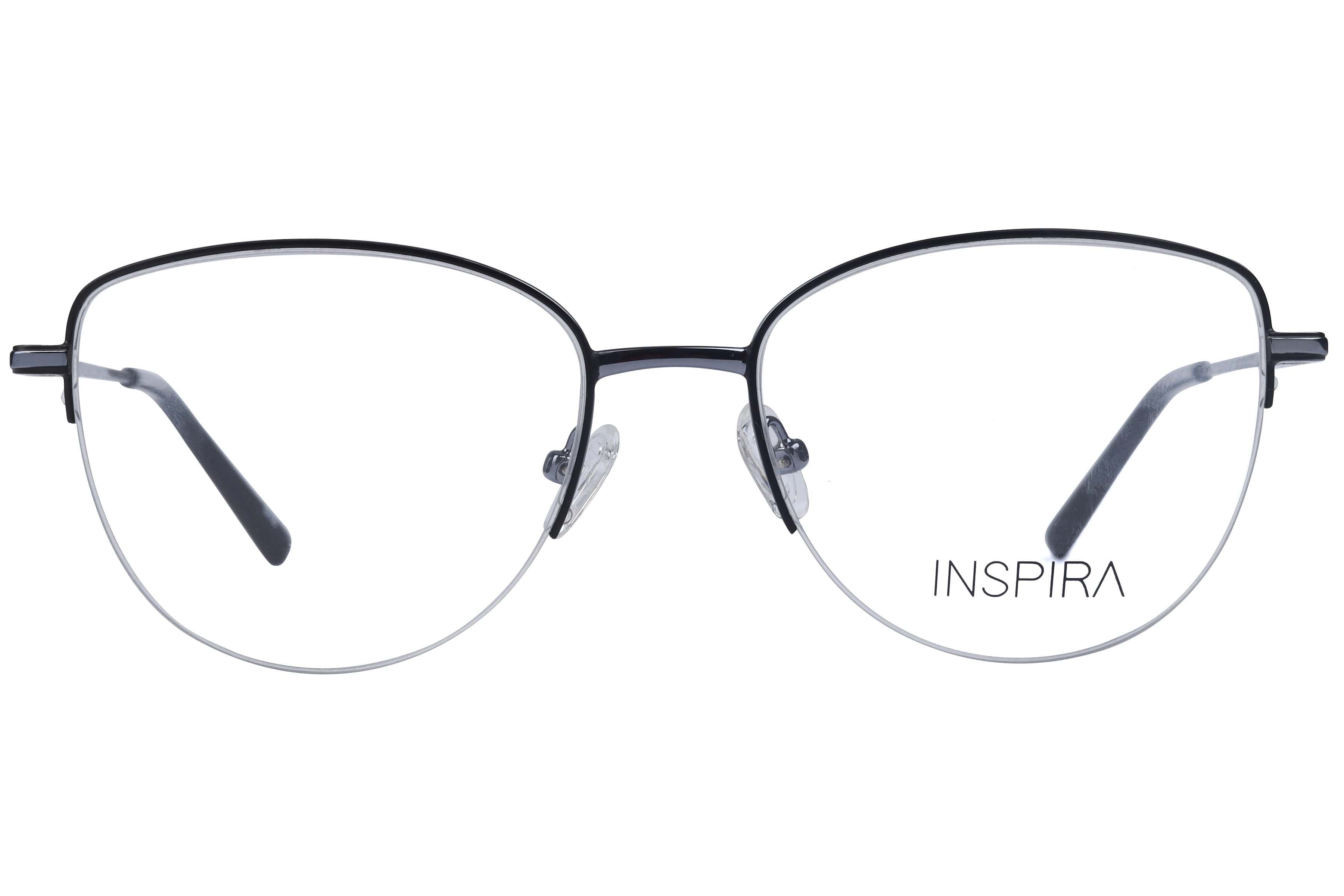 Inspira YJ-0191 Frame Black Female Supra Metal Frame — Black frame — view 2
