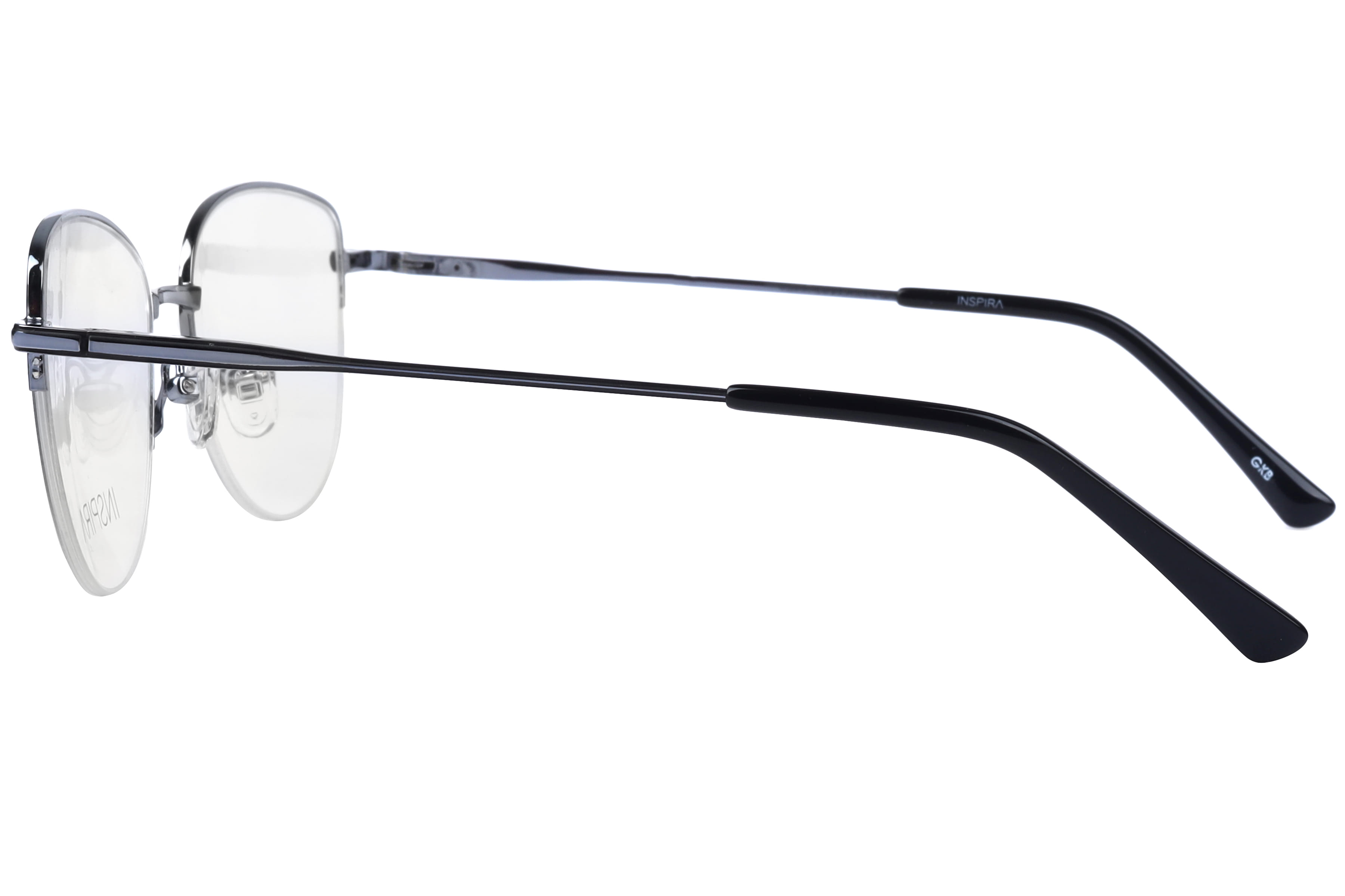Inspira YJ-0191 Frame Black Female Supra Metal Frame — Black frame — view 3