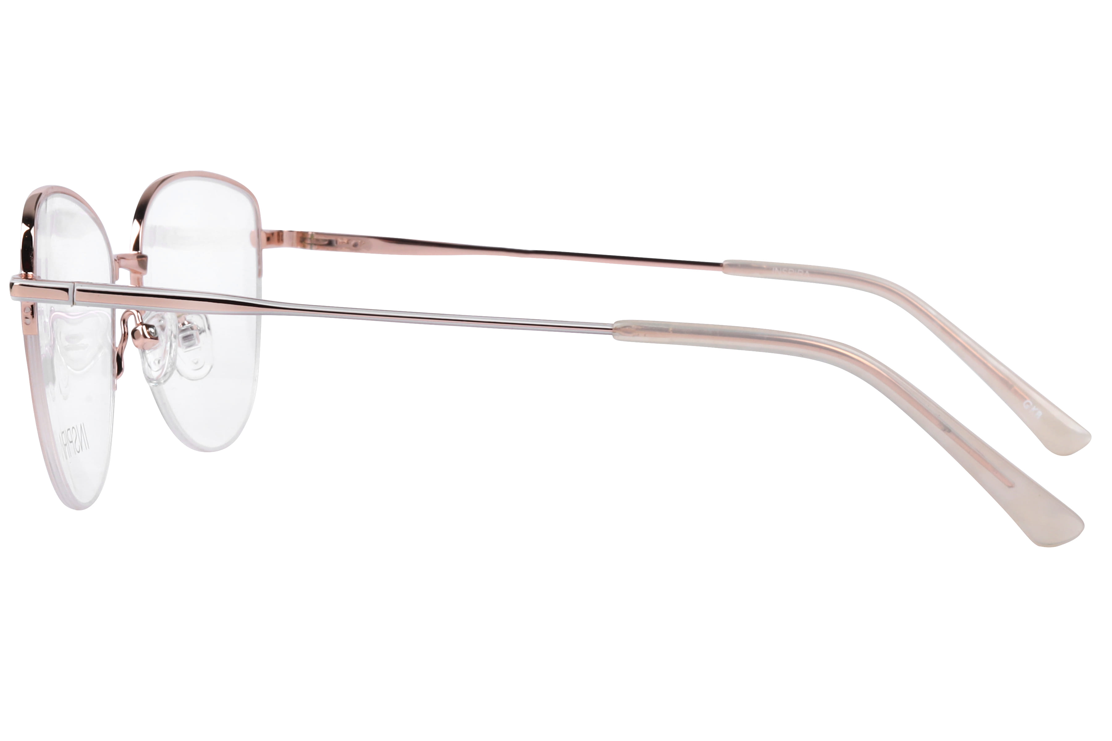 Inspira YJ-0191 Frame White Female Supra Metal Frame — White frame — view 3