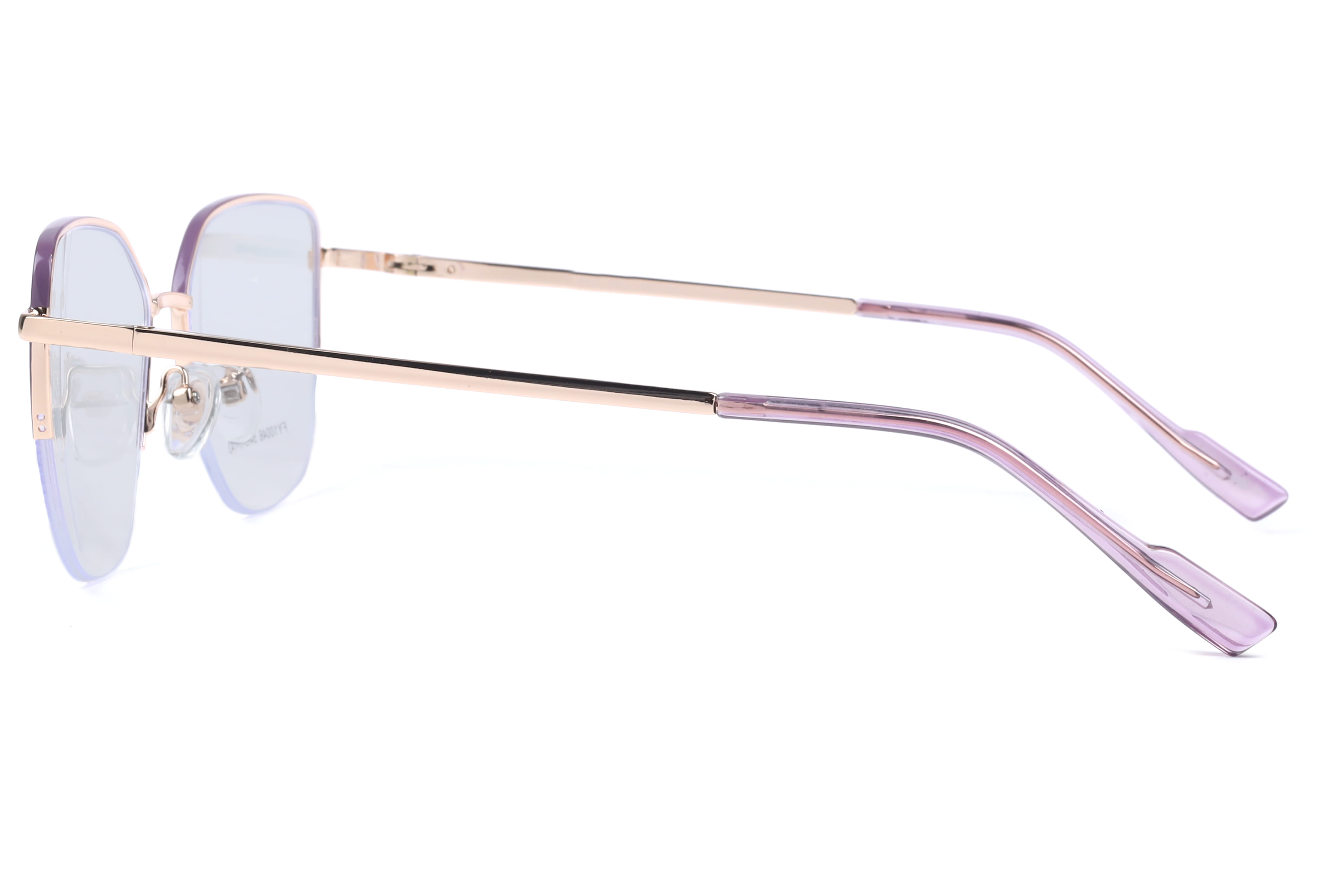 Inspira FY10046 Frame Purple Female Supra Metal Frame — Purple frame — view 2
