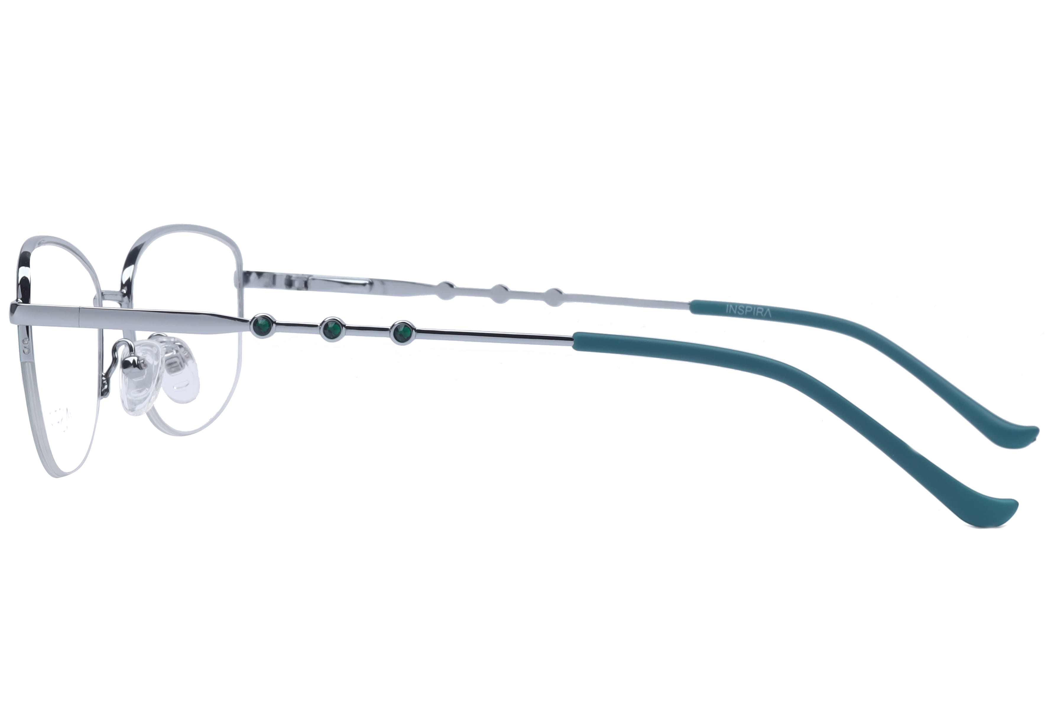 INSPIRA QM609 C5 Frame — Green frame — view 2