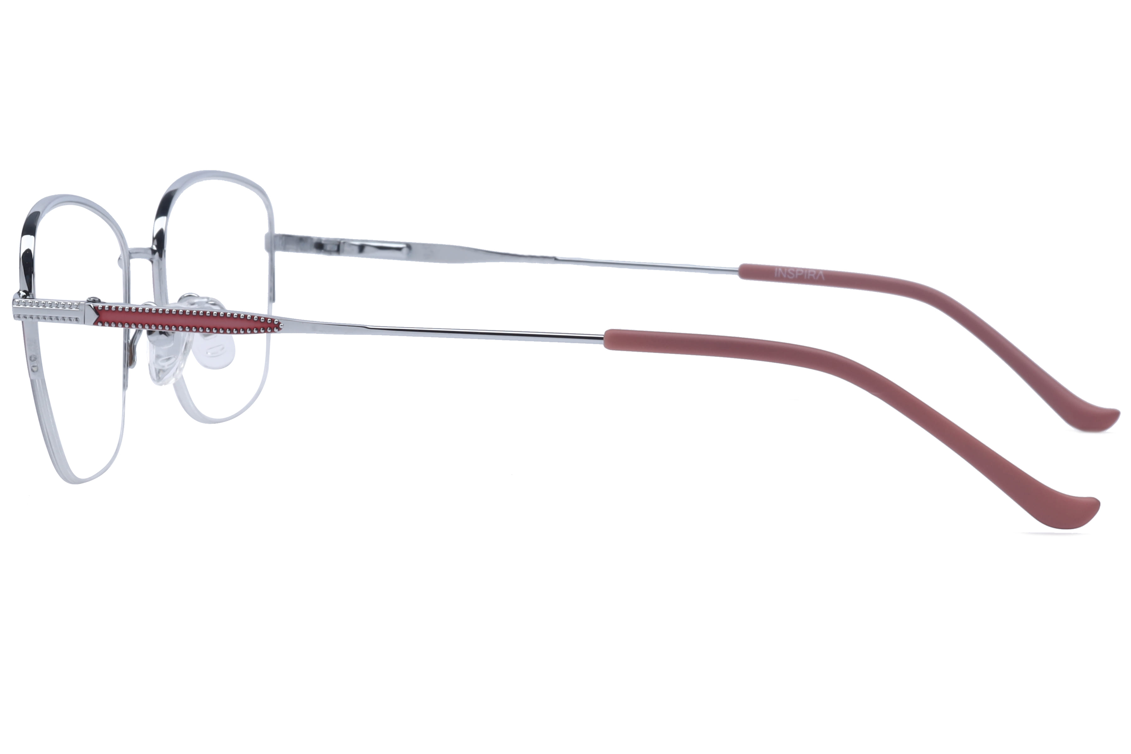 INSPIRA QM601 C5 Frame — Maroon frame — view 2
