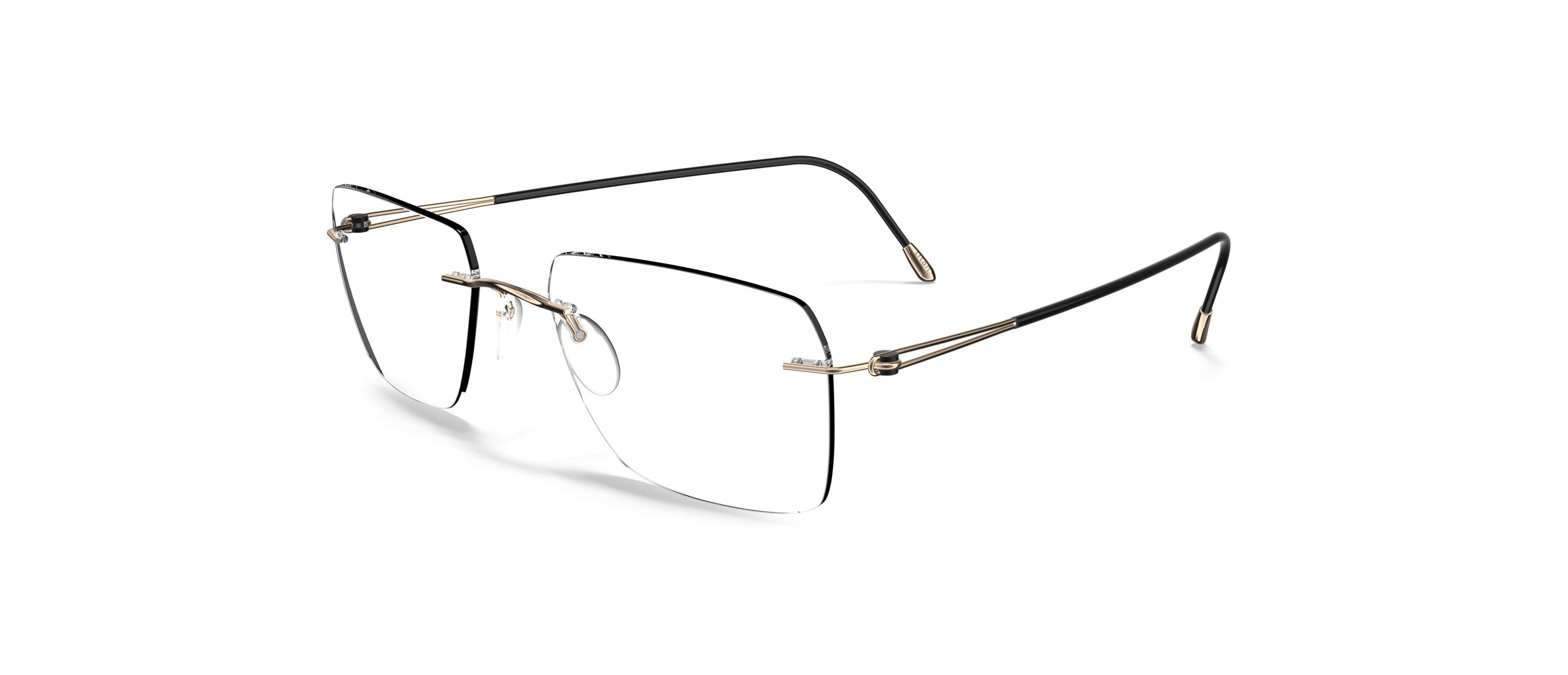 Silhouette 5569 Frame Gold Male RimLess Titanium — Gold frame
