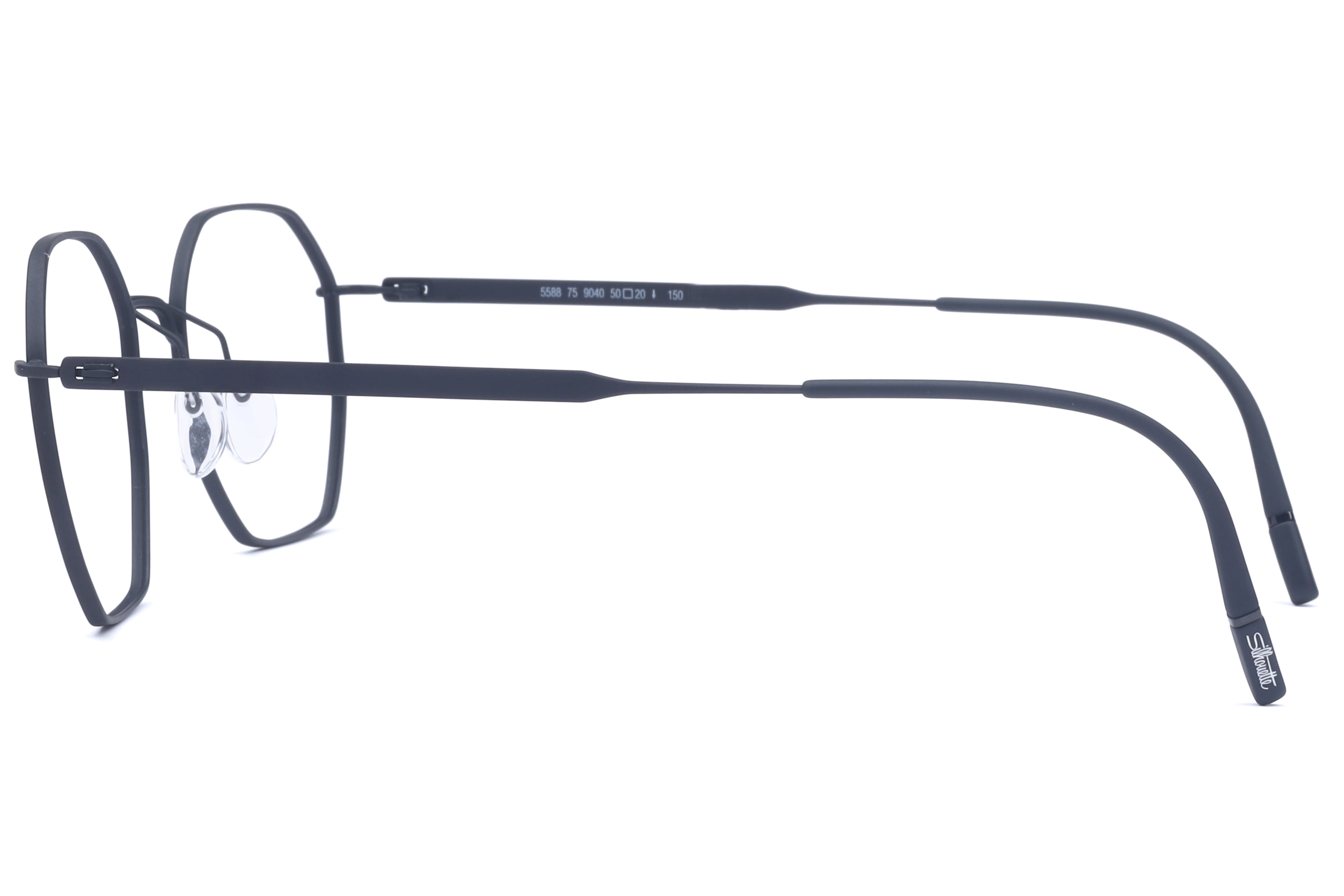 SIL SPX 5588 75 9040 PURE VISIONARY Frame — Matt Black frame — view 3