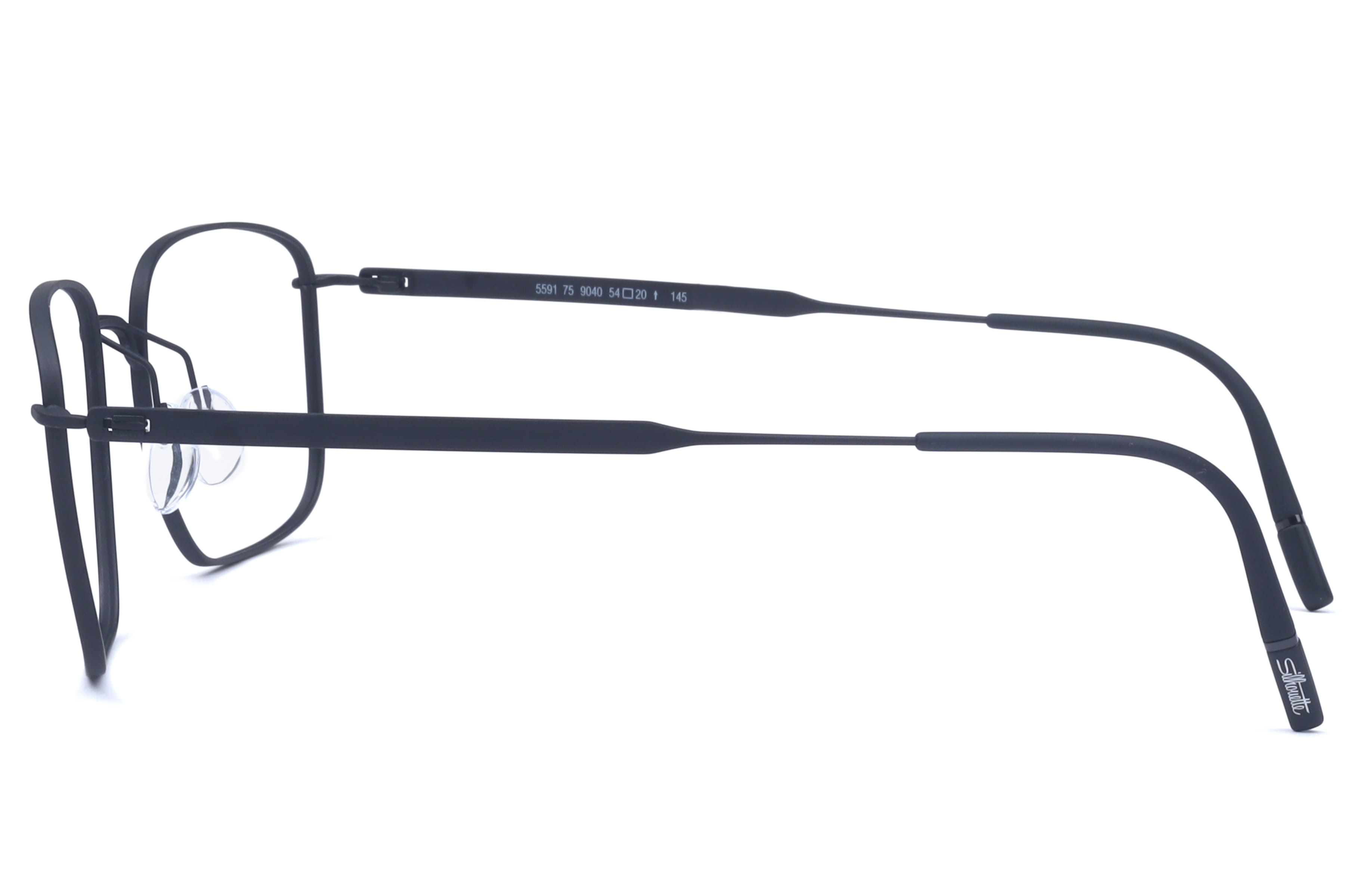 SIL SPX 5591 75 9040 PURE VISIONARY Frame — Matt Black frame — view 3