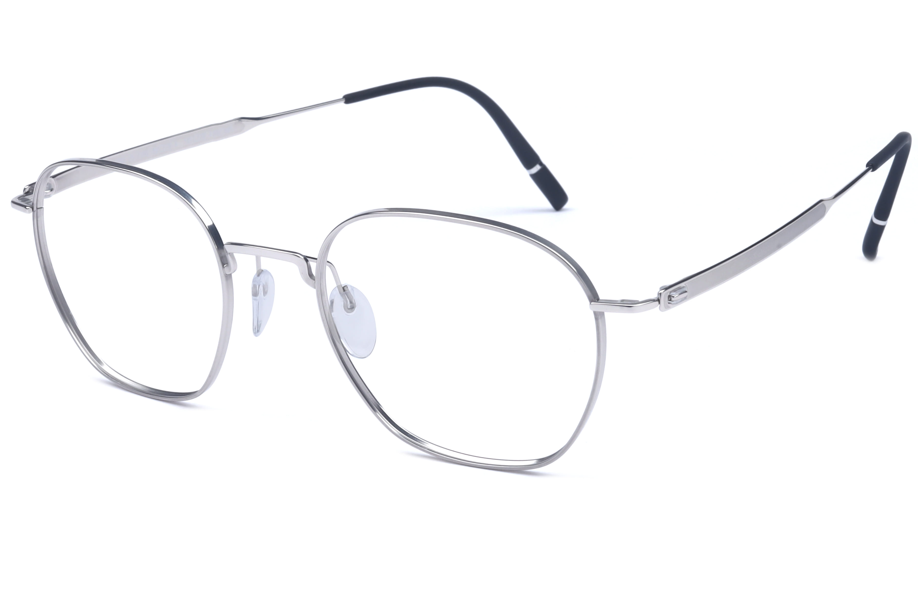 SIL SPX 5592 75 7100 PURE VISIONARY Frame — Silver frame — view 1
