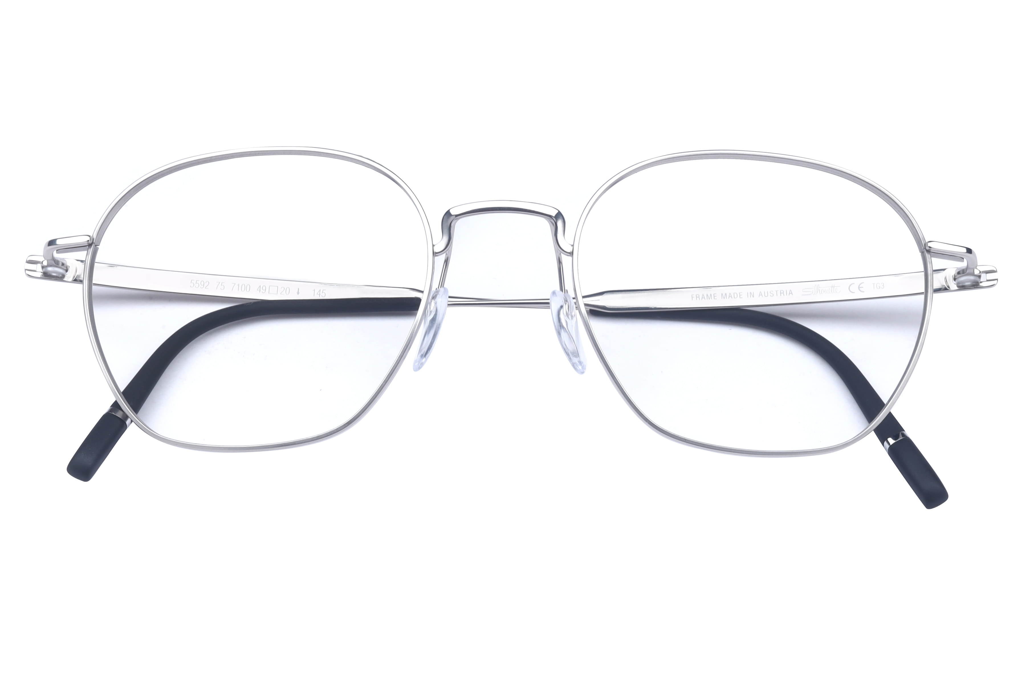 SIL SPX 5592 75 7100 PURE VISIONARY Frame — Silver frame — view 4