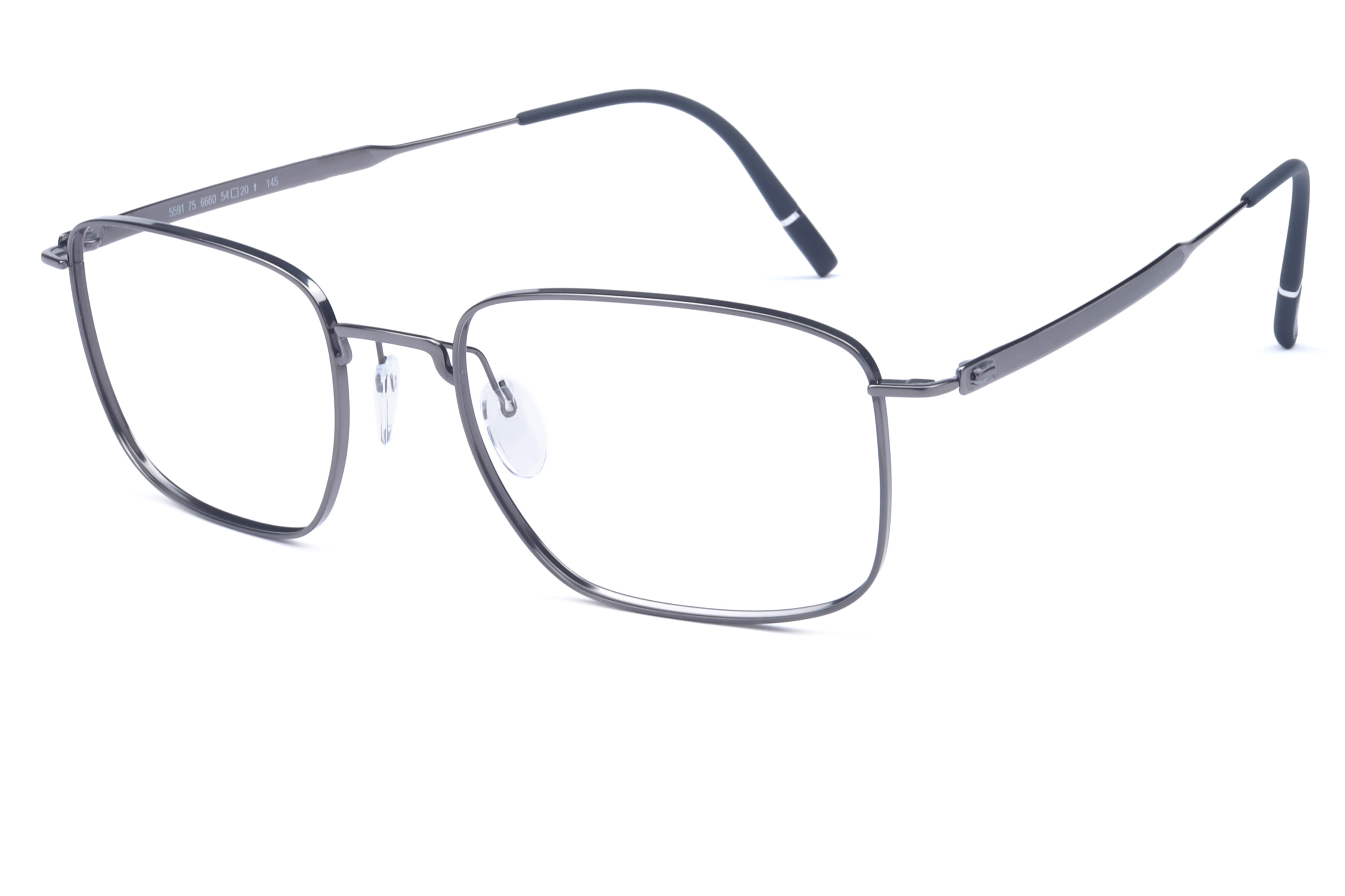 SIL SPX 5591 75 6660 PURE VISIONARY Frame — Gun Metal frame — view 1
