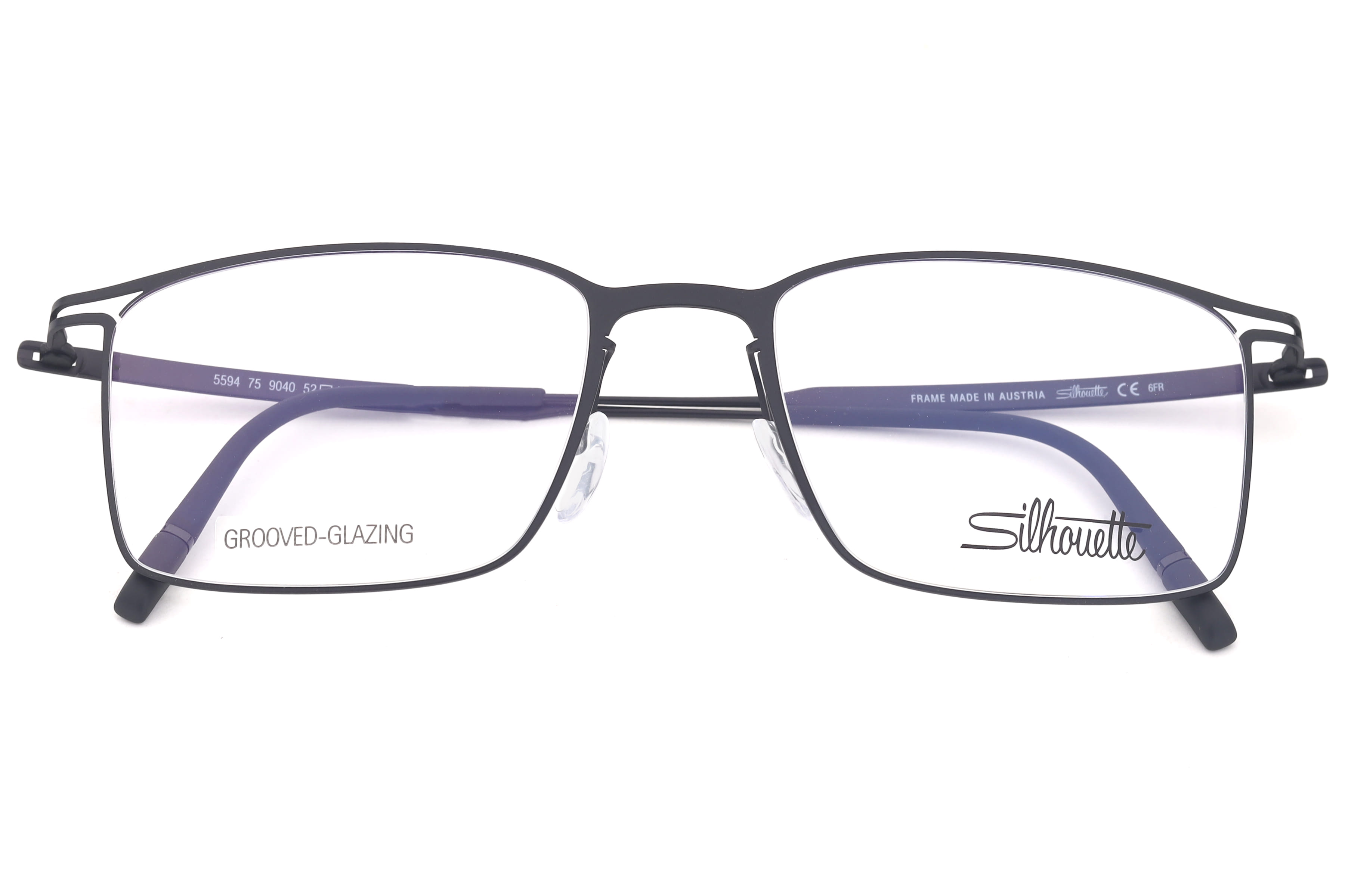 SIL SPX 5594 75 9040 TITANIUM REFRAMED Frame — Black frame — view 4