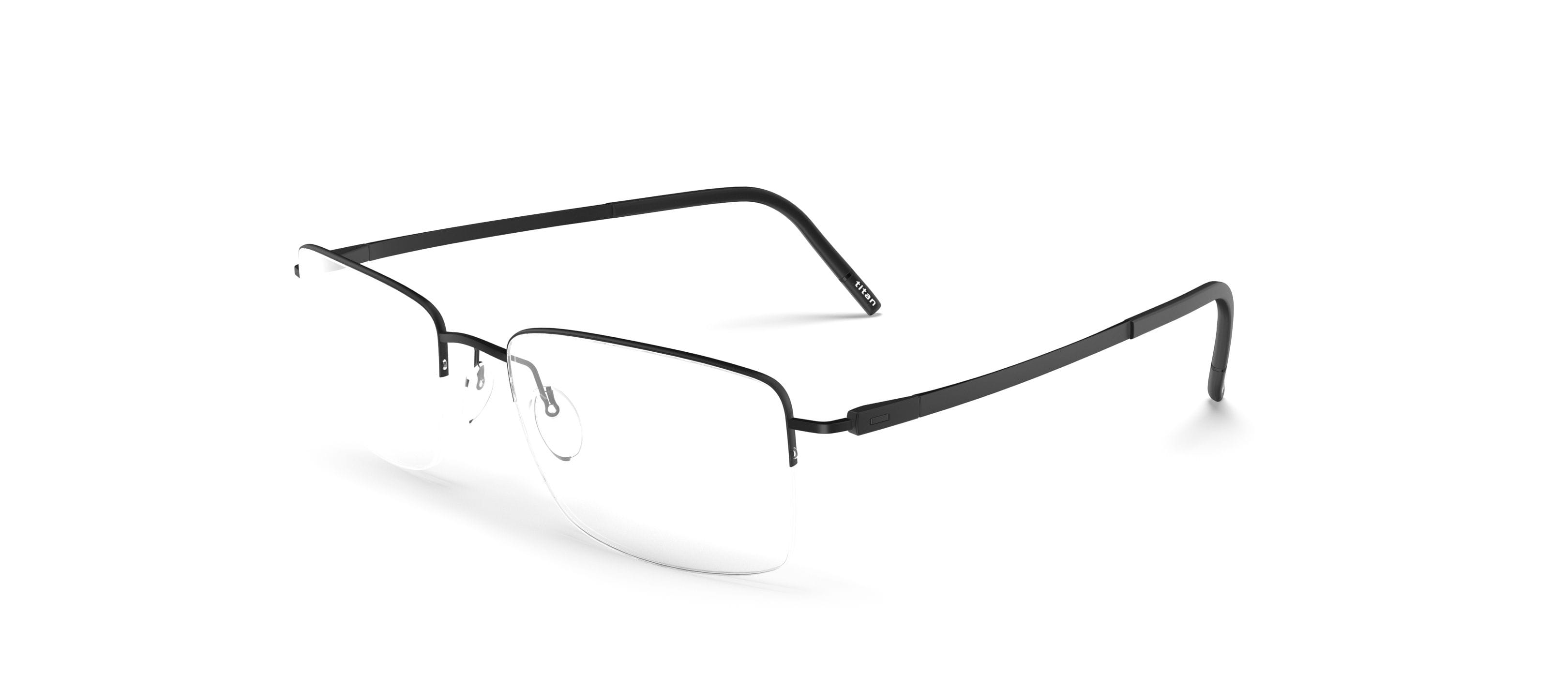 Silhouette 5571 Frame Matt Black Male Supra Titanium — Matt Black frame