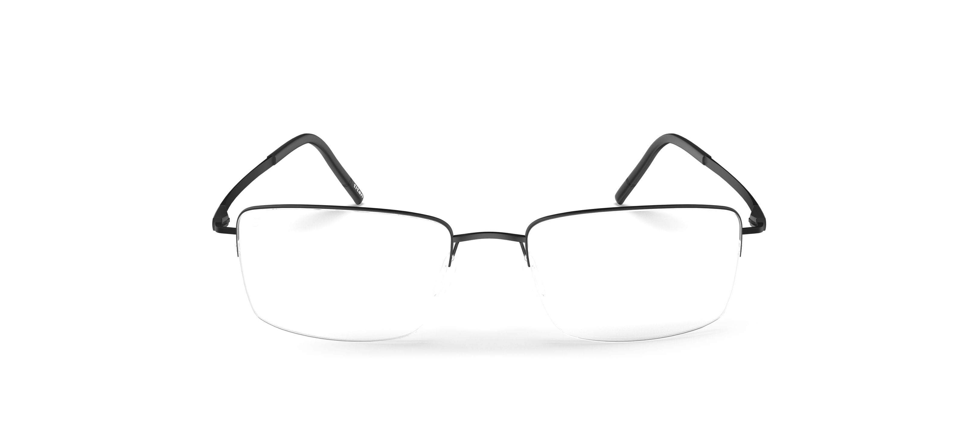 Silhouette 5571 Frame Matt Black Male Supra Titanium Frame — Matt Black frame — view 2